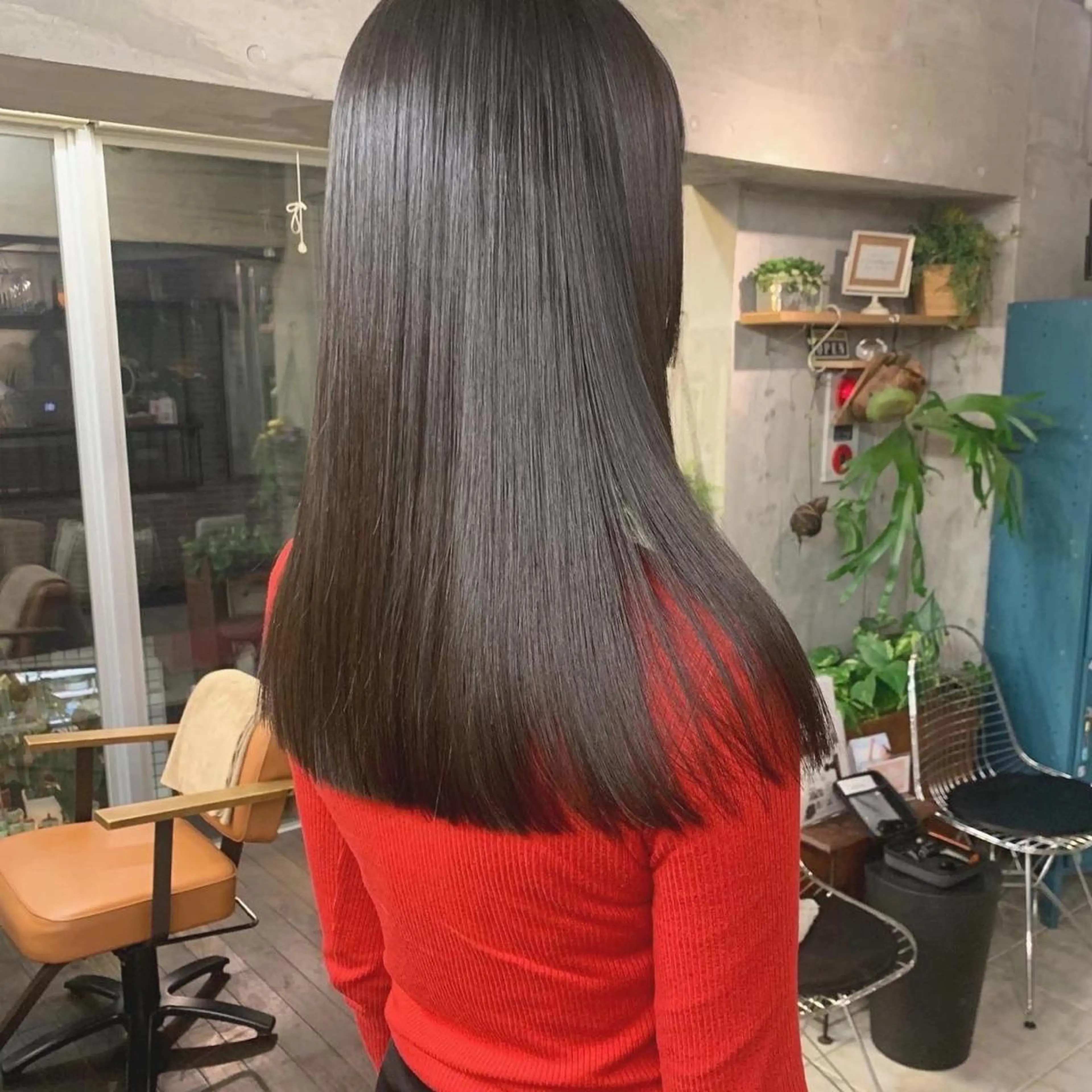 ロング 土田かほ/本日🈳 透明感カラー🍃のヘアスタイル