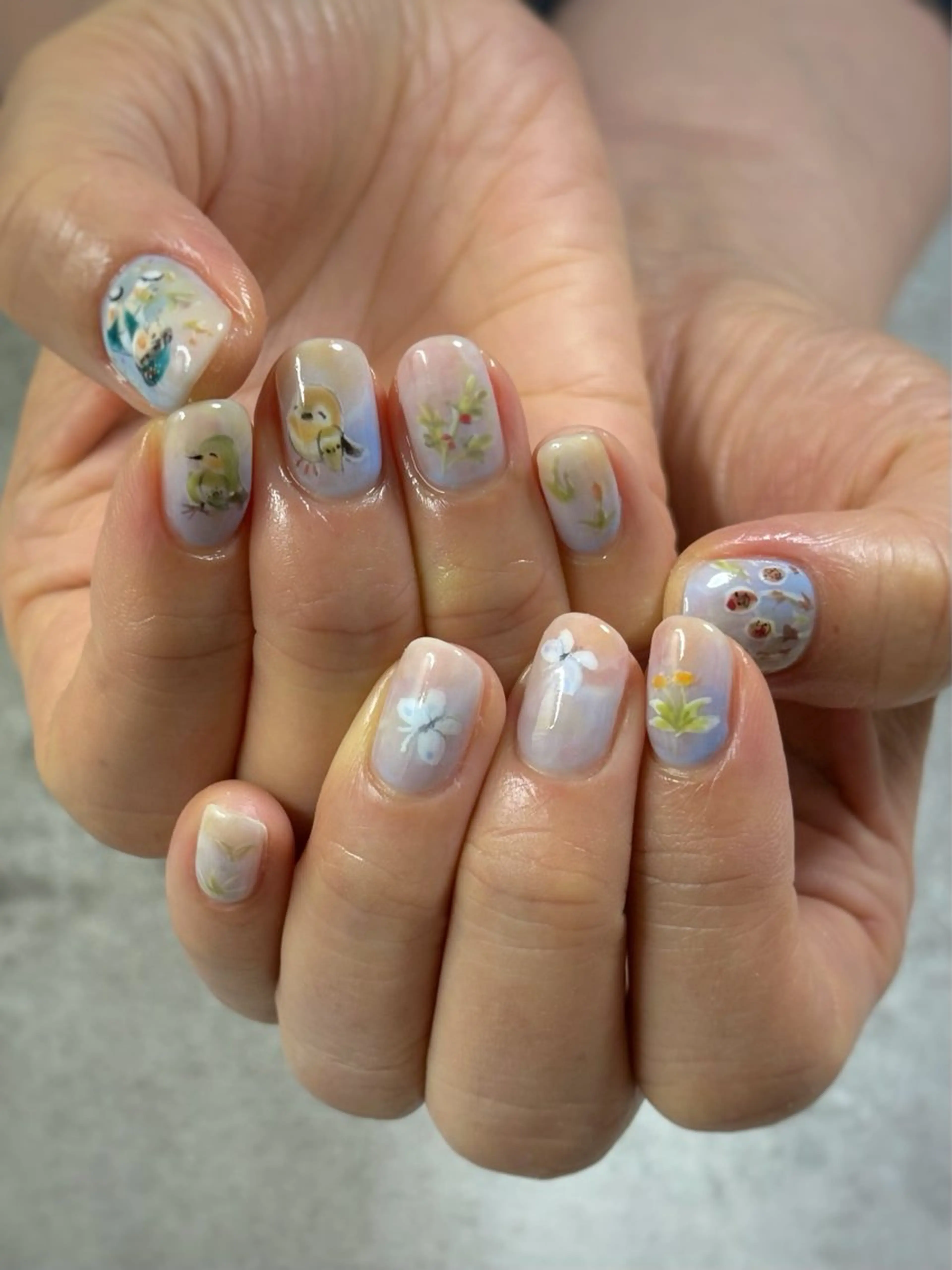 ネイル ハンドネイル FIORITURA Maikoのネイルデザイン