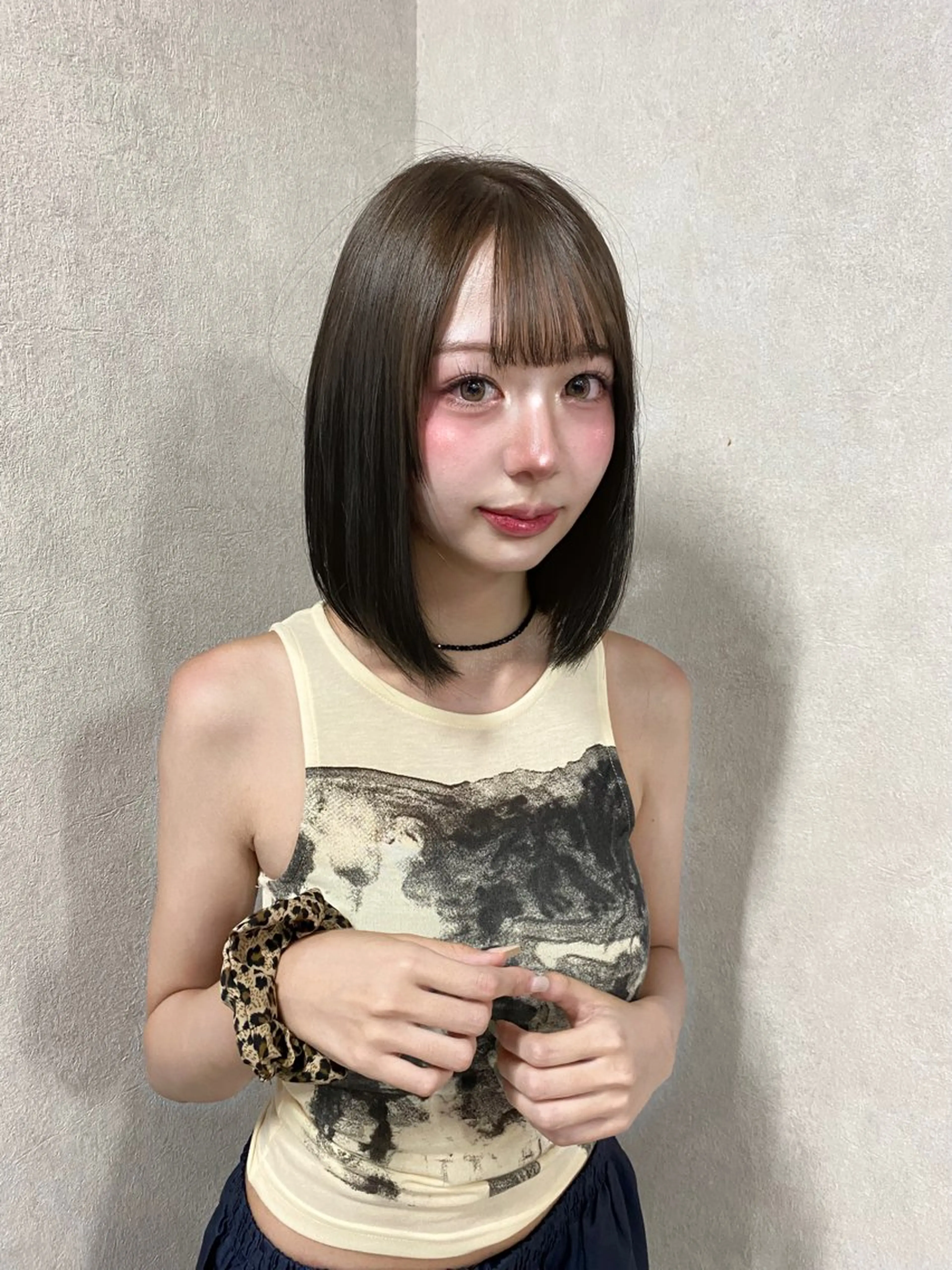 セミロング カラー ブラウンカラー ヘアカラー トレンドスタイル/ ワンホン/YURIのヘアスタイル