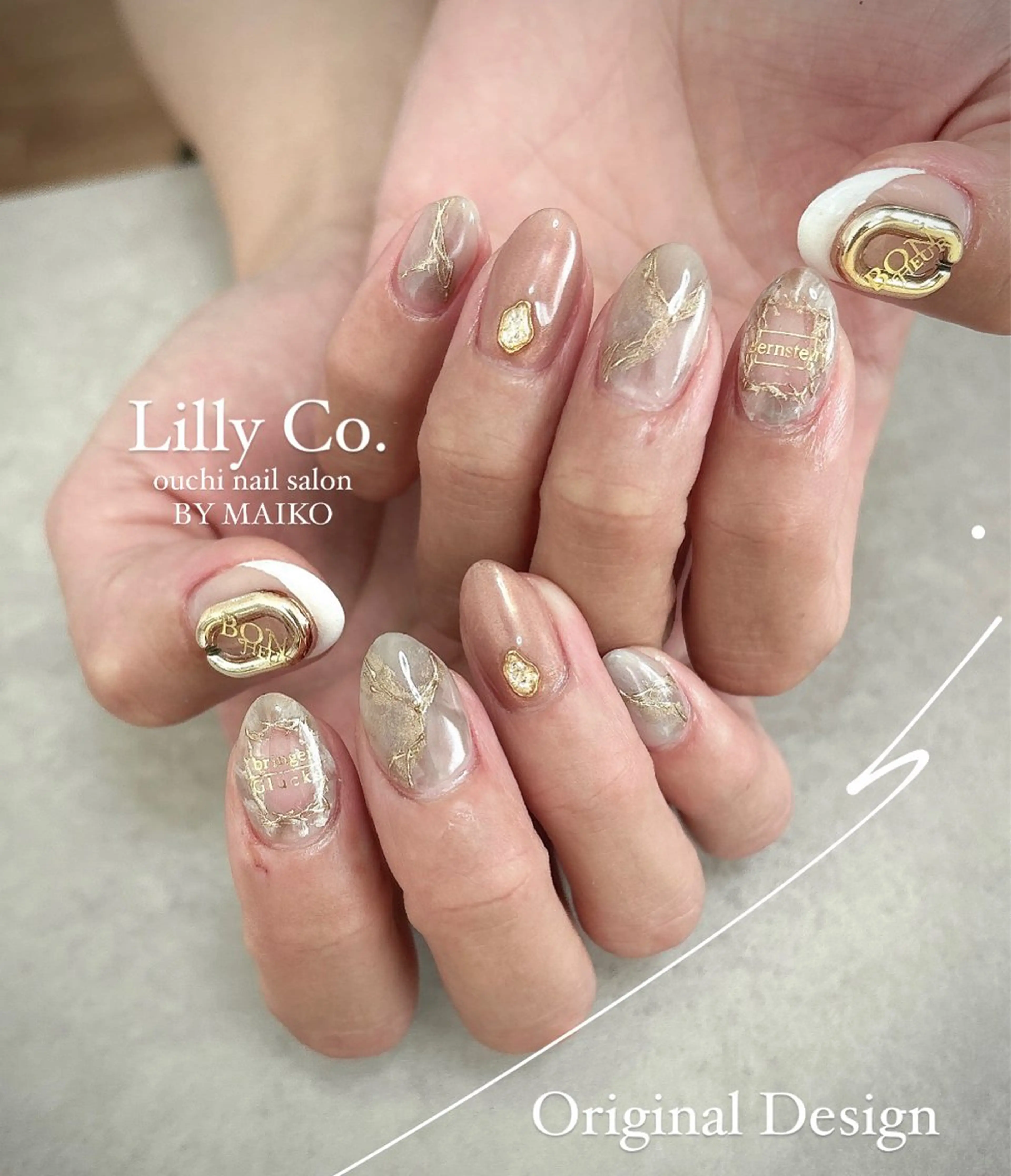 ネイル ハンドネイル ハンドケア Lilly Co.のネイルデザイン