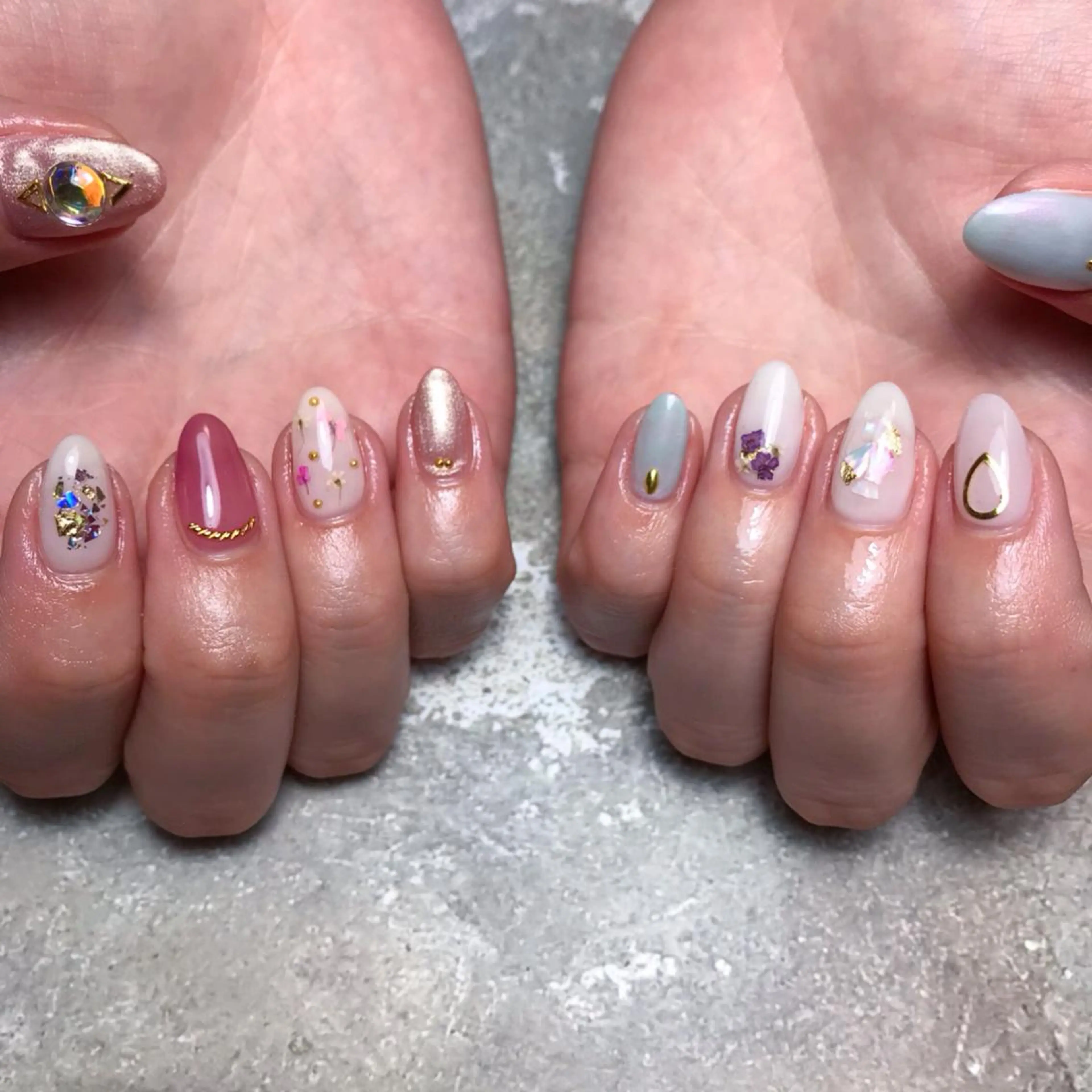 ネイル ハンドネイル 💅chainail _aiのネイルデザイン