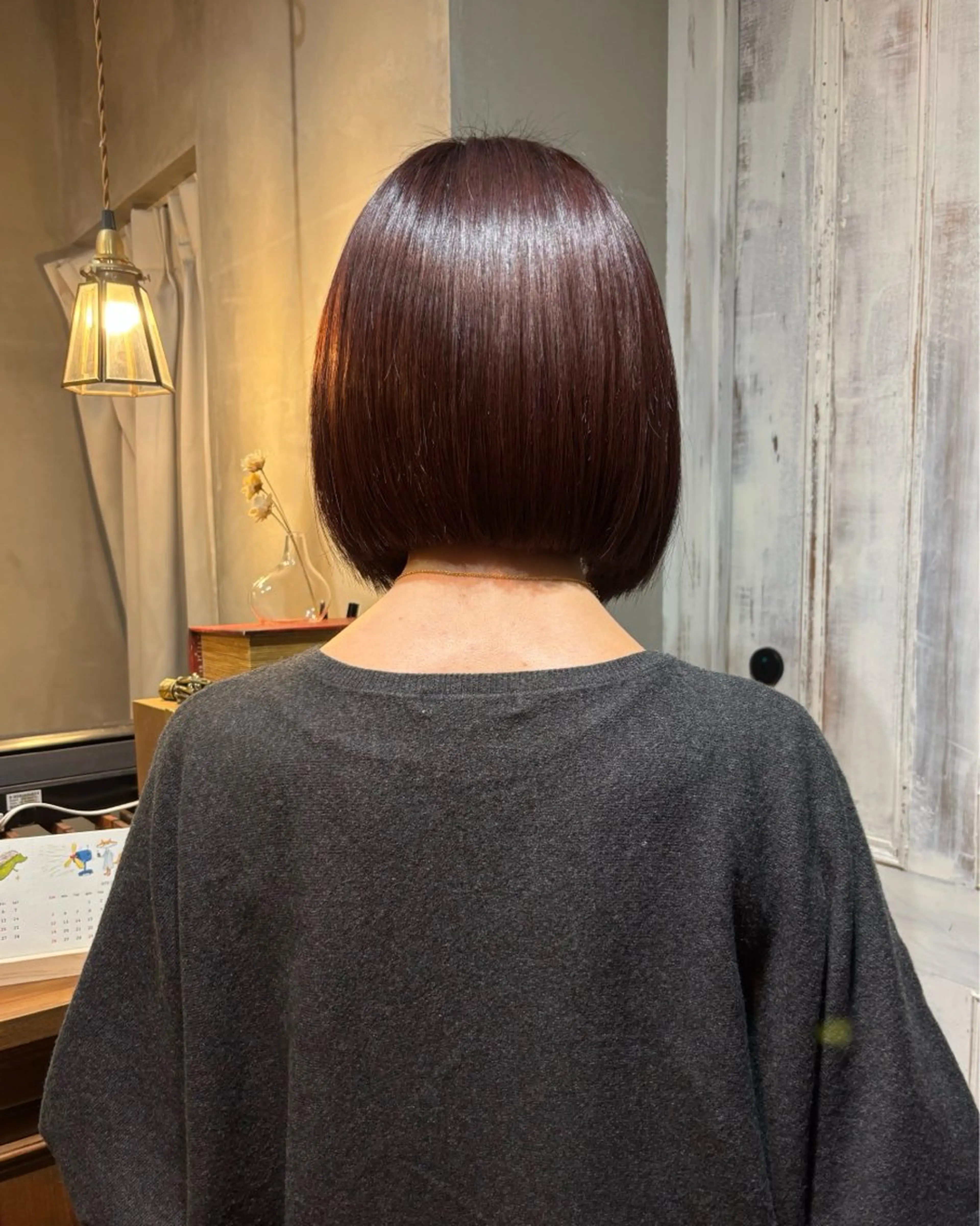 ショート カラー カット ヘアカラー トリートメント saya 🌟 レイヤー/ツヤ髪のヘアスタイル