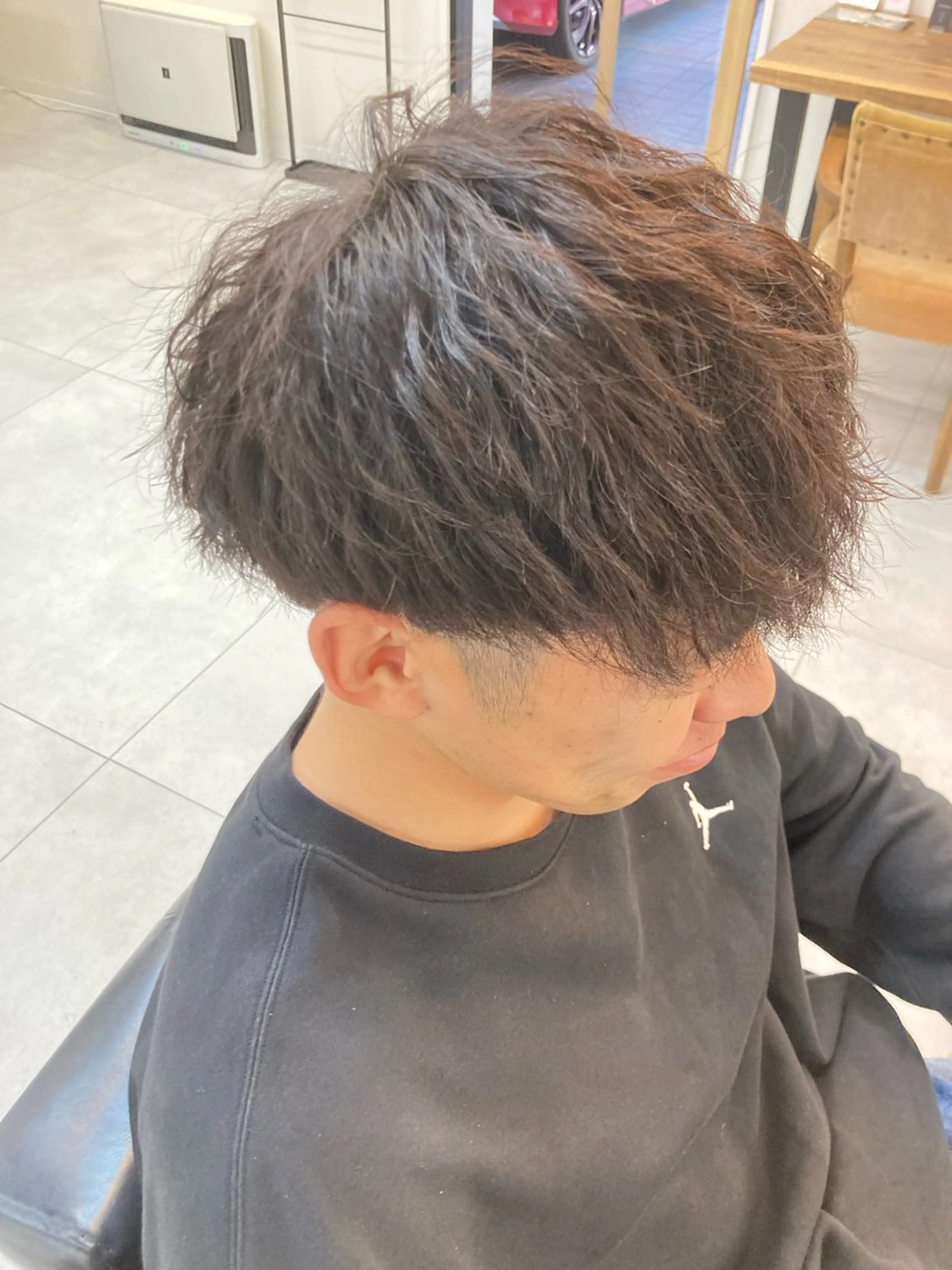 ショート パーマ 三浦 寛都のヘアスタイル