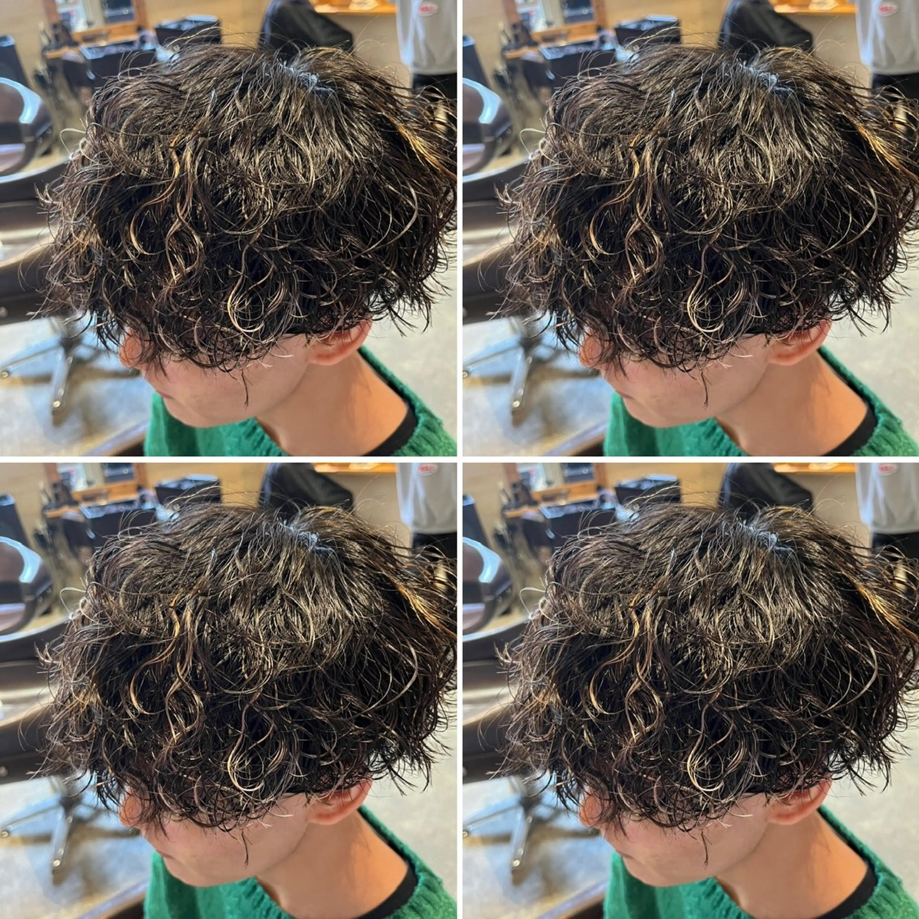 パーマ メンズ カット パーマ トリートメント ヘアセット 💈メンズパーマ特化 店長望月謙二郎💈のヘアスタイル