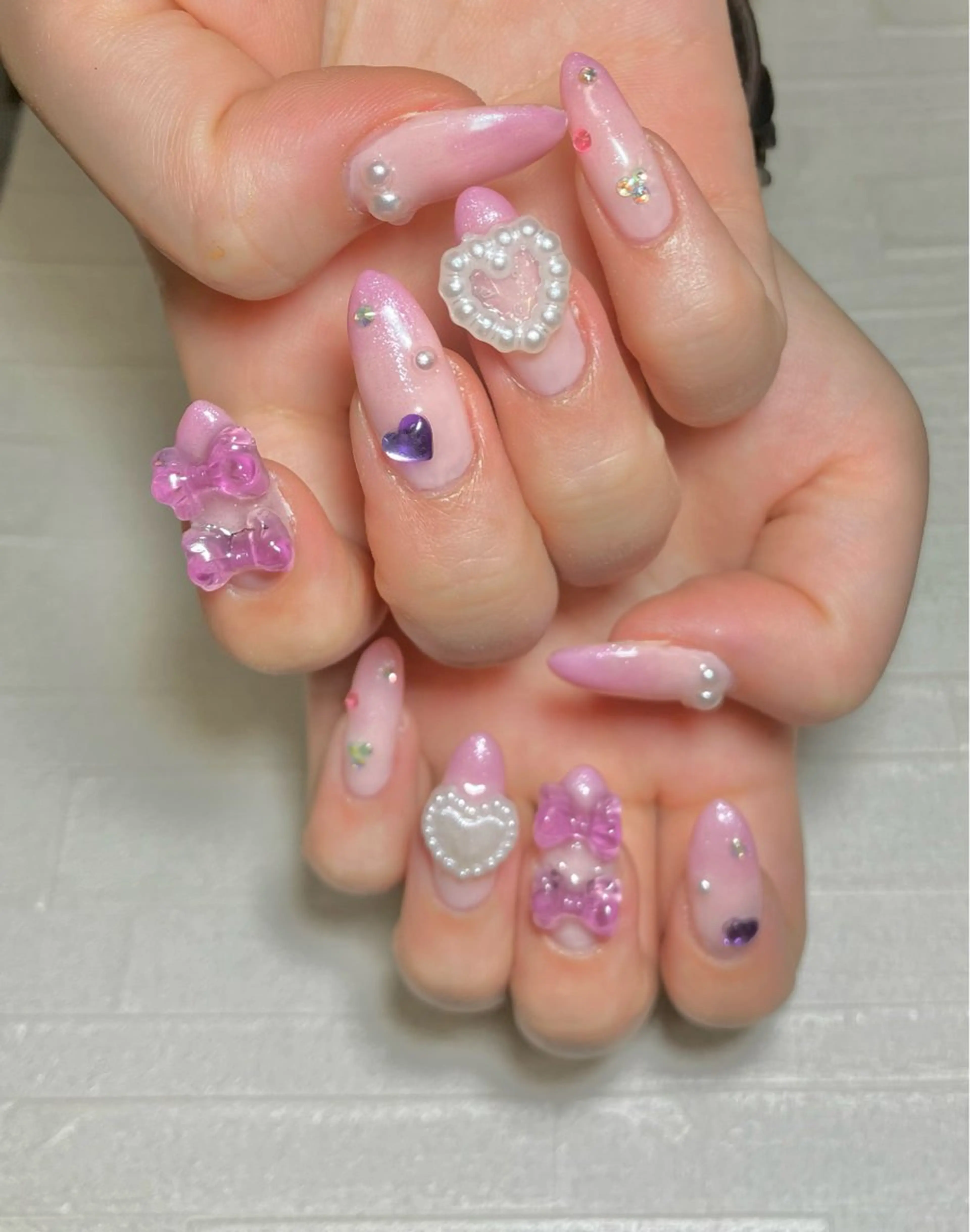 ネイル Liennail 持込デザインやり放題のネイルデザイン