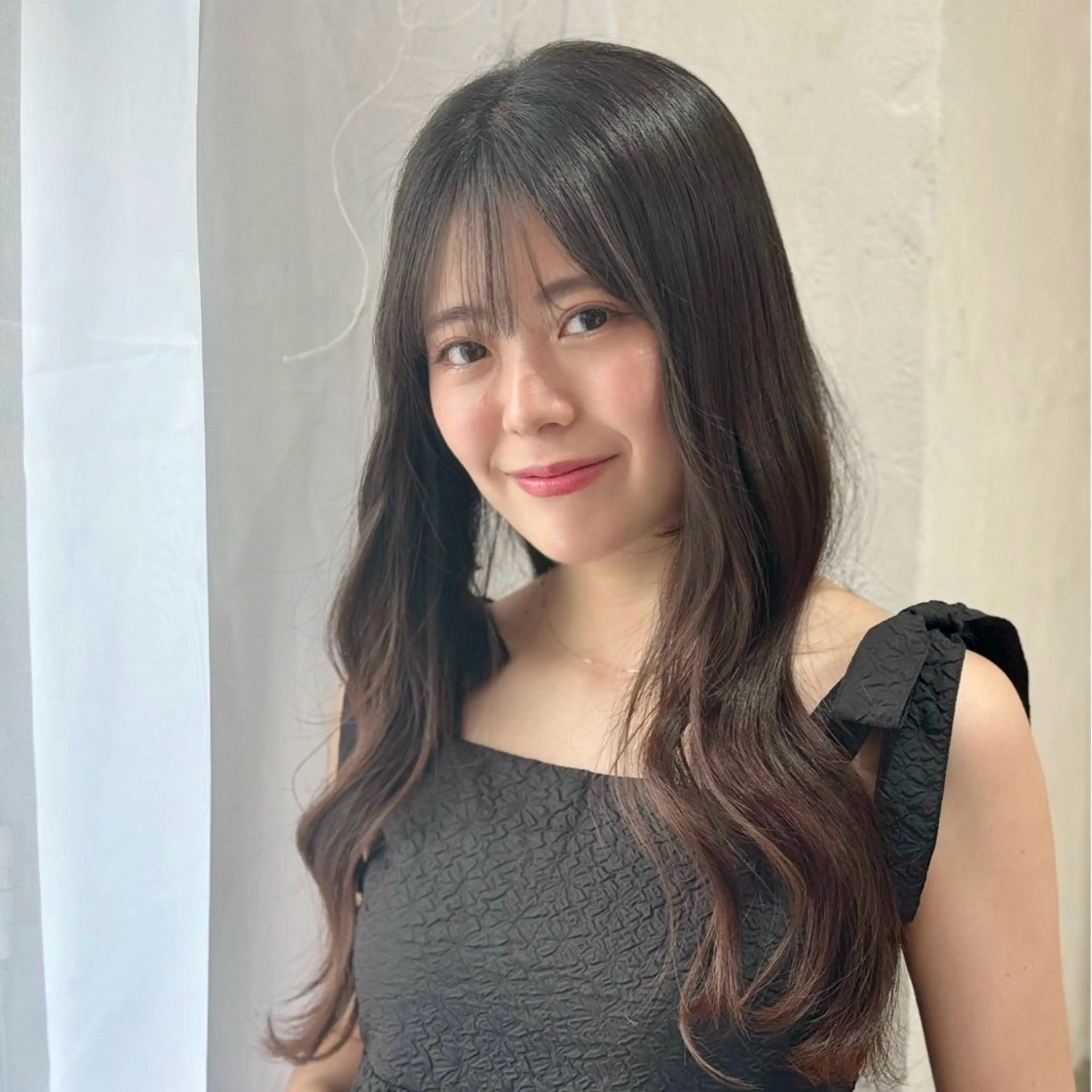 ロング カラー 地毛風縮毛矯正 /ニュアンス/はるたのヘアスタイル