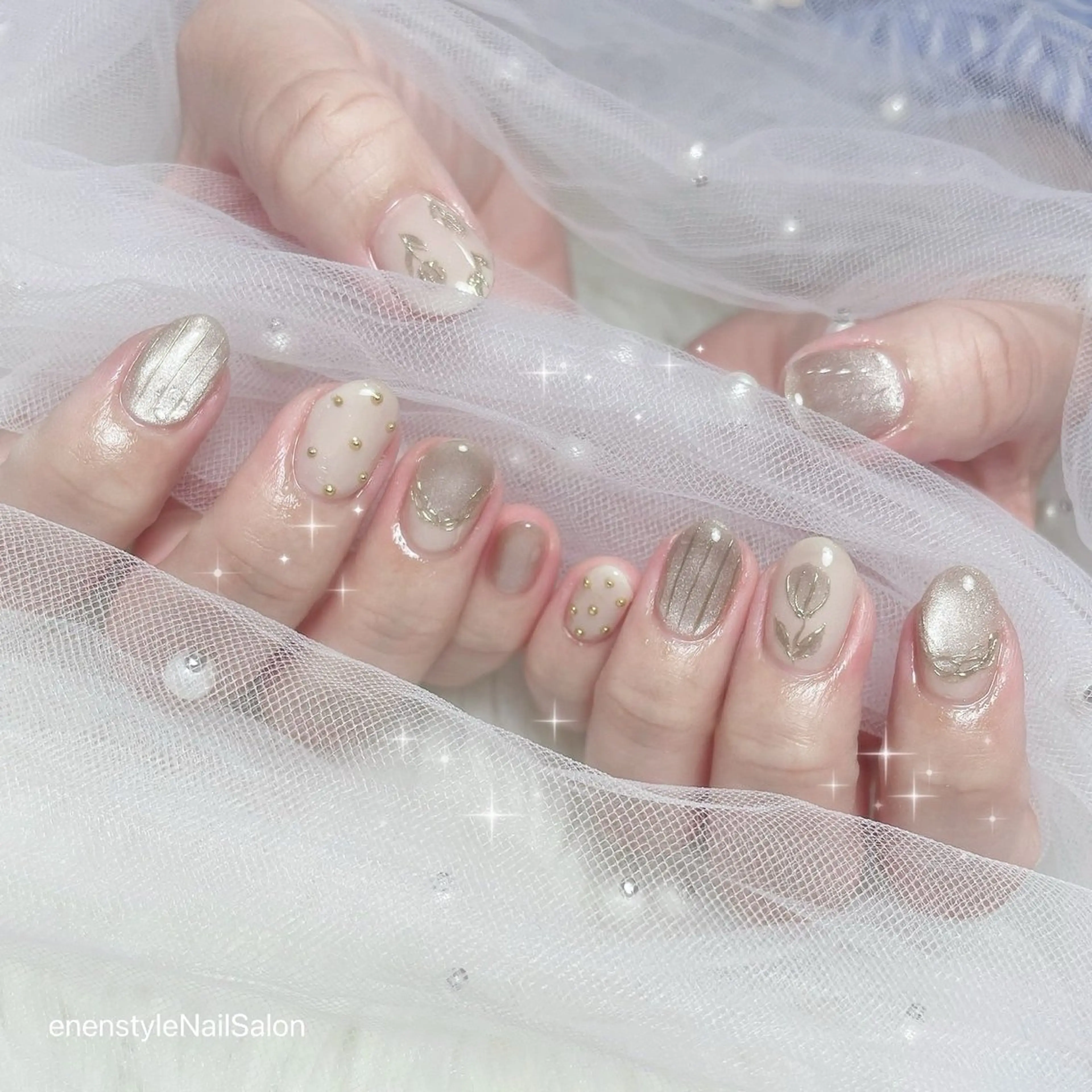 ネイル ハンドネイル 👑enen style👑のネイルデザイン