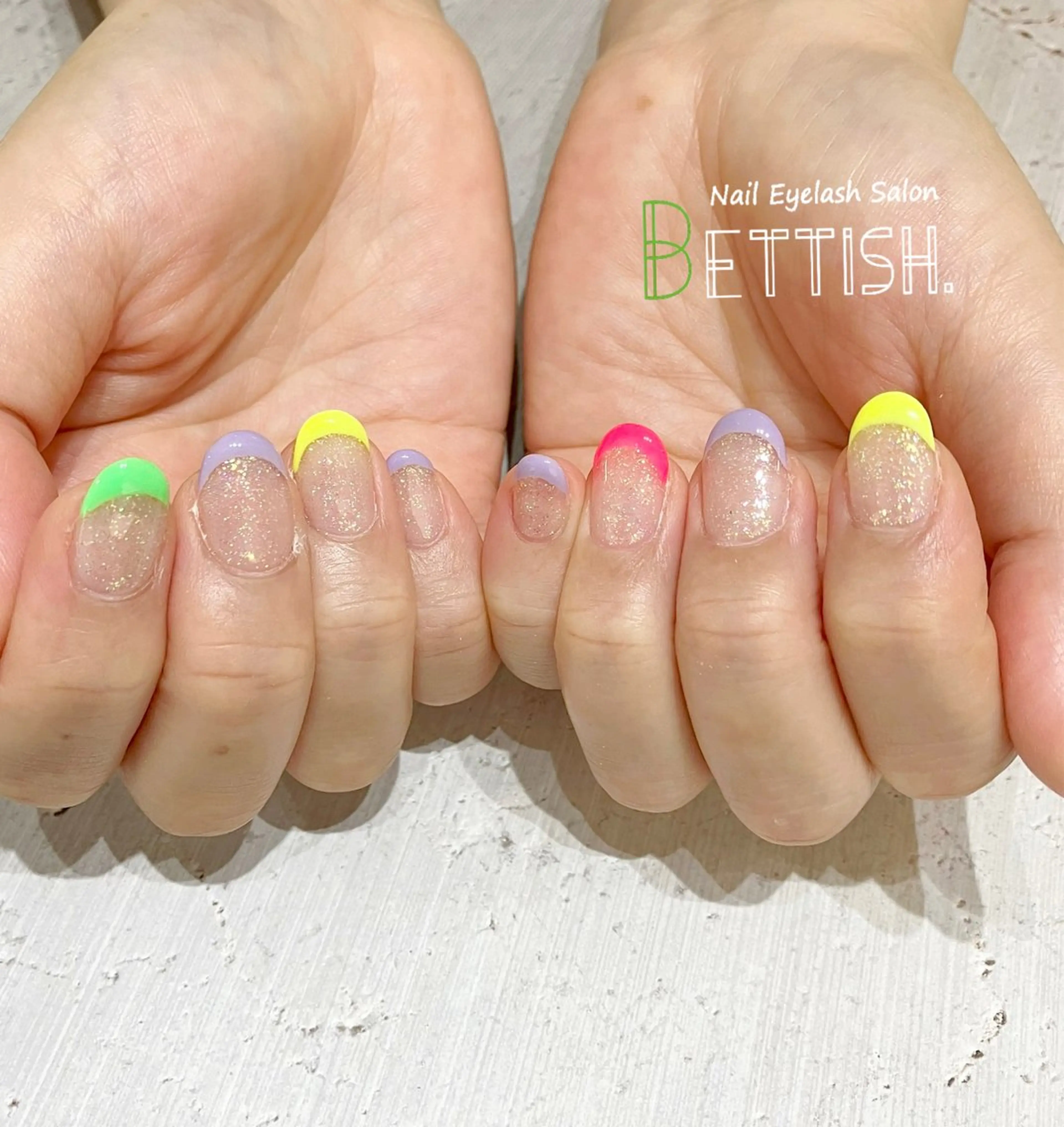 ネイル フレンチネイル ワンカラーネイル BETTISH. KUMIKO☺︎︎のネイルデザイン