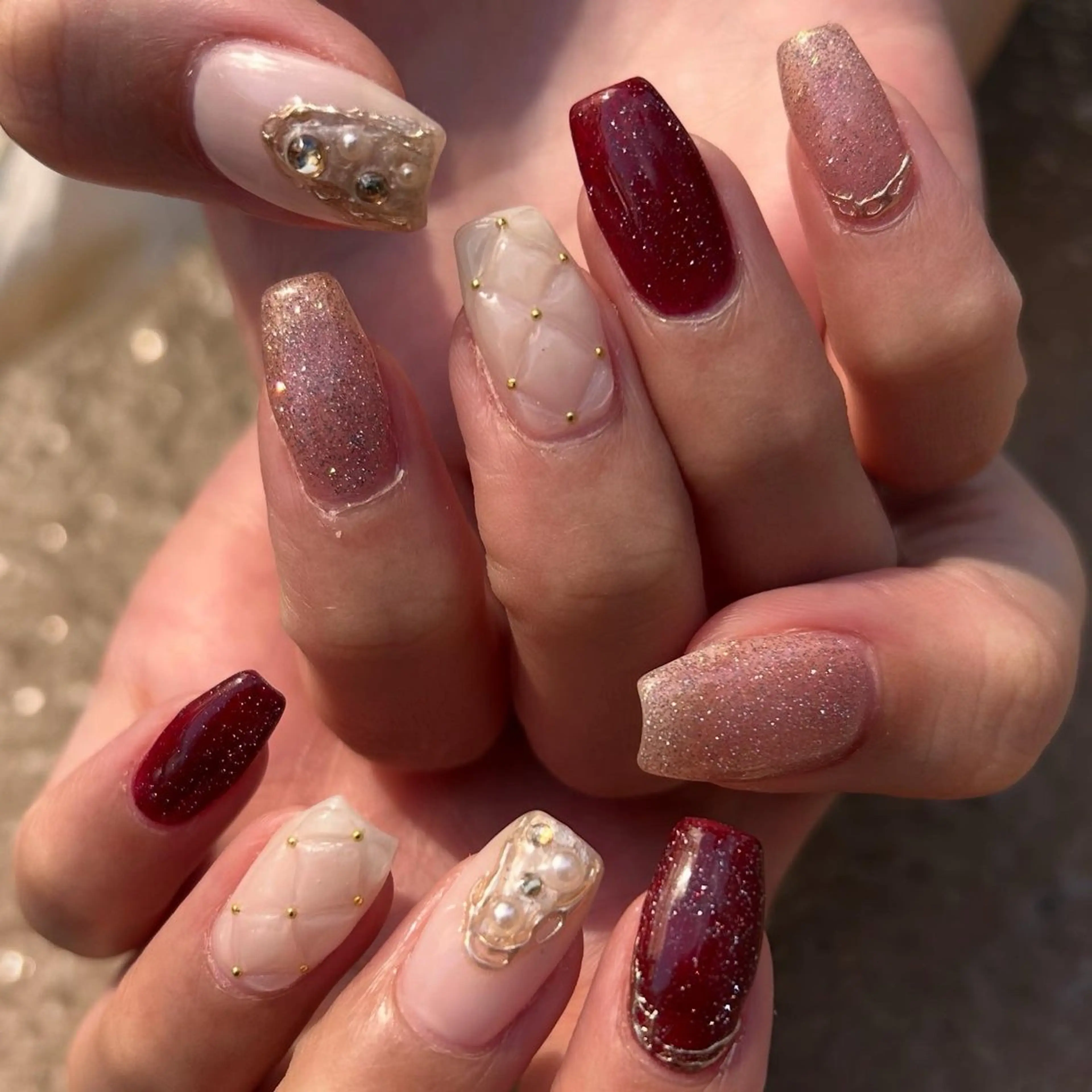 ネイル ハンドネイル フットネイル ✴︎ Delightのネイルデザイン