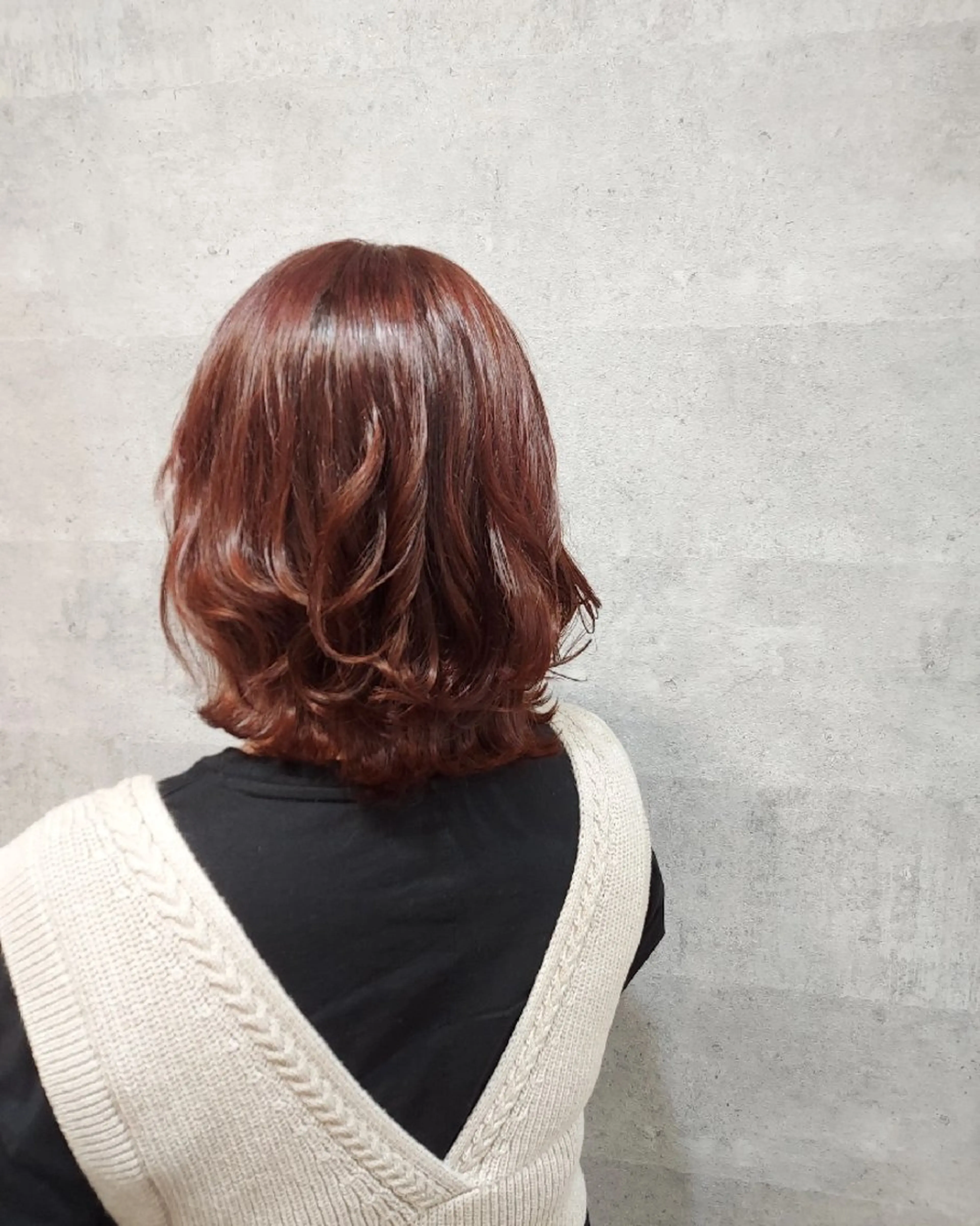 ミディアム 山田 一輝のヘアスタイル