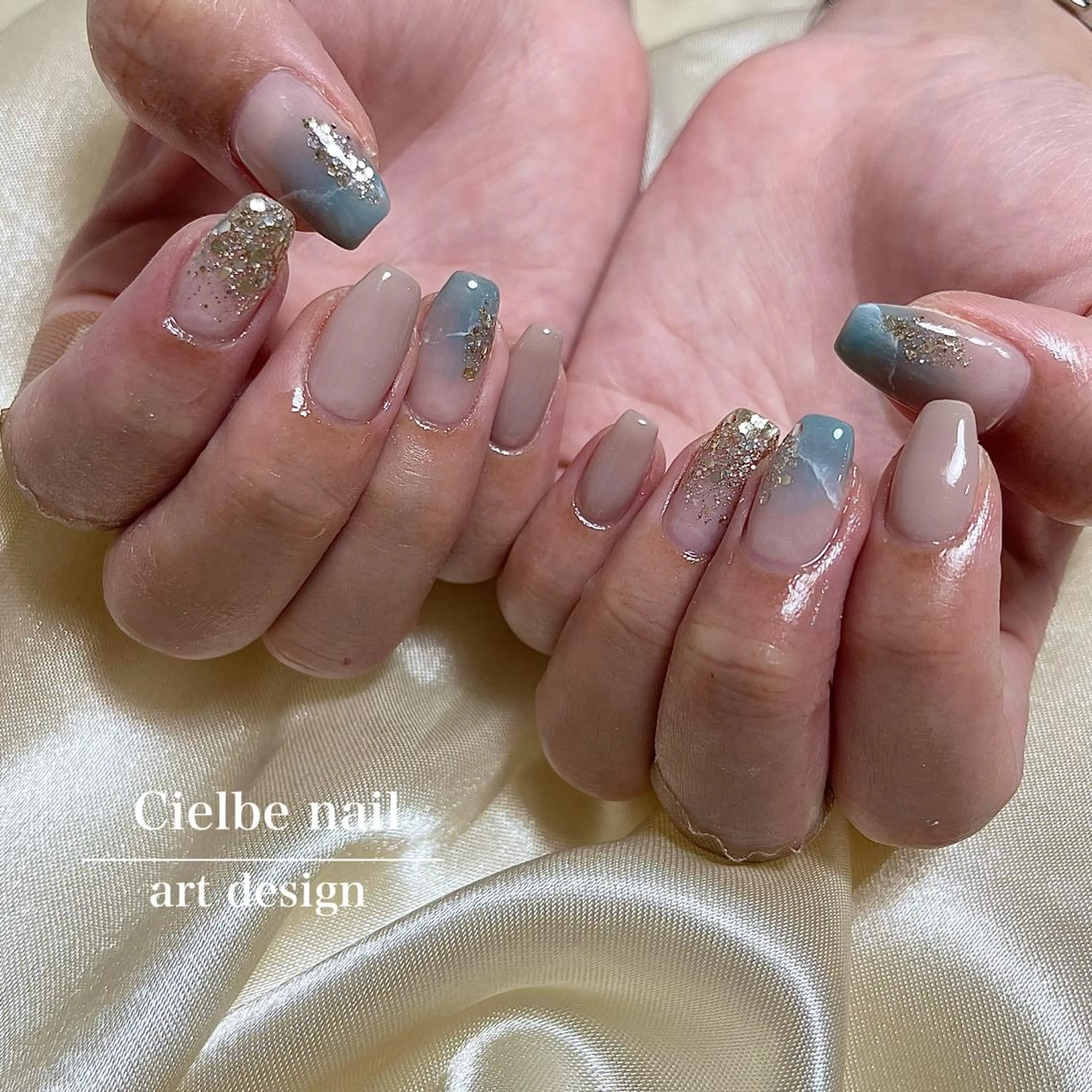 ネイル ハンドネイル cielbe nailのネイルデザイン