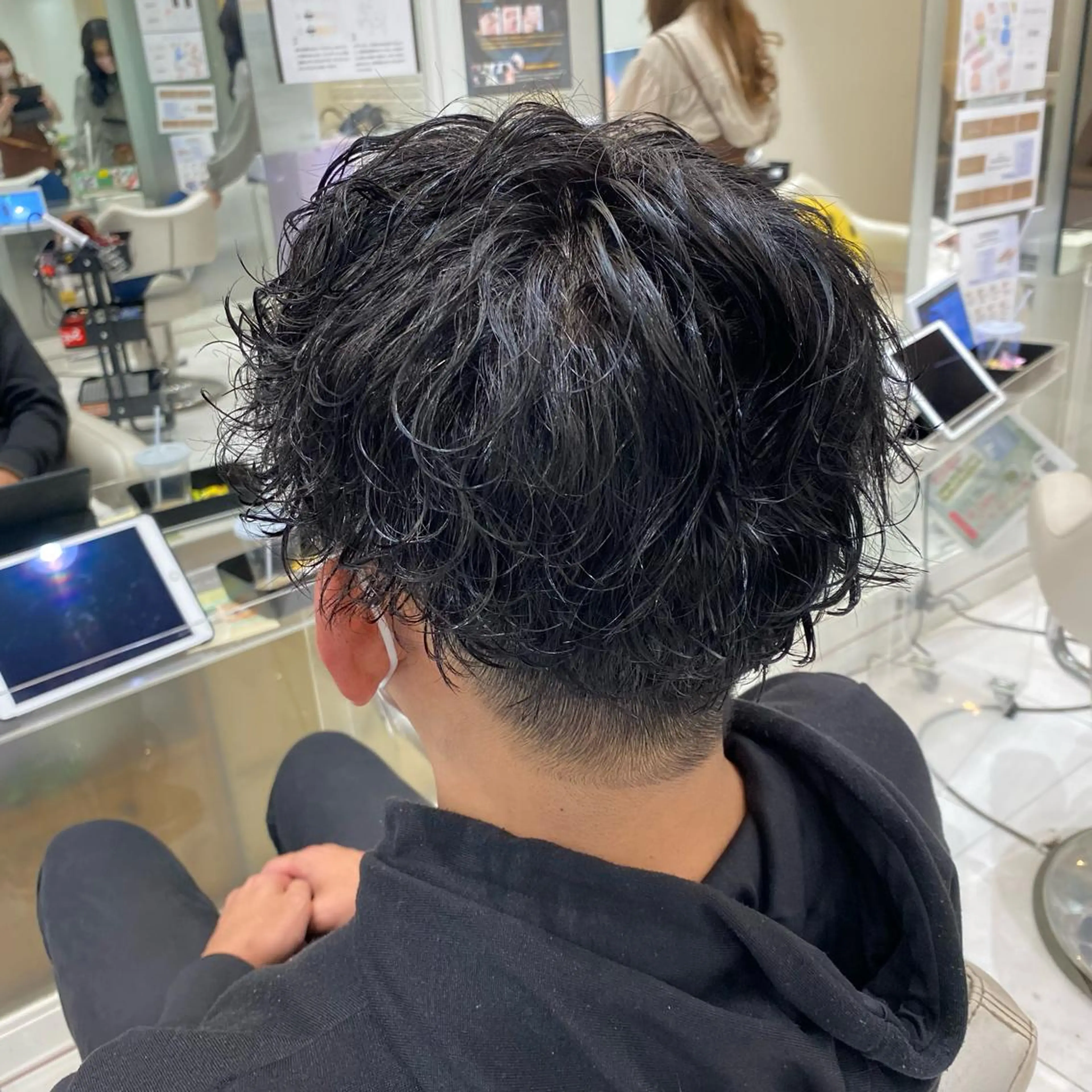 パーマ メンズサロンGRIT 店長 深山一平のヘアスタイル