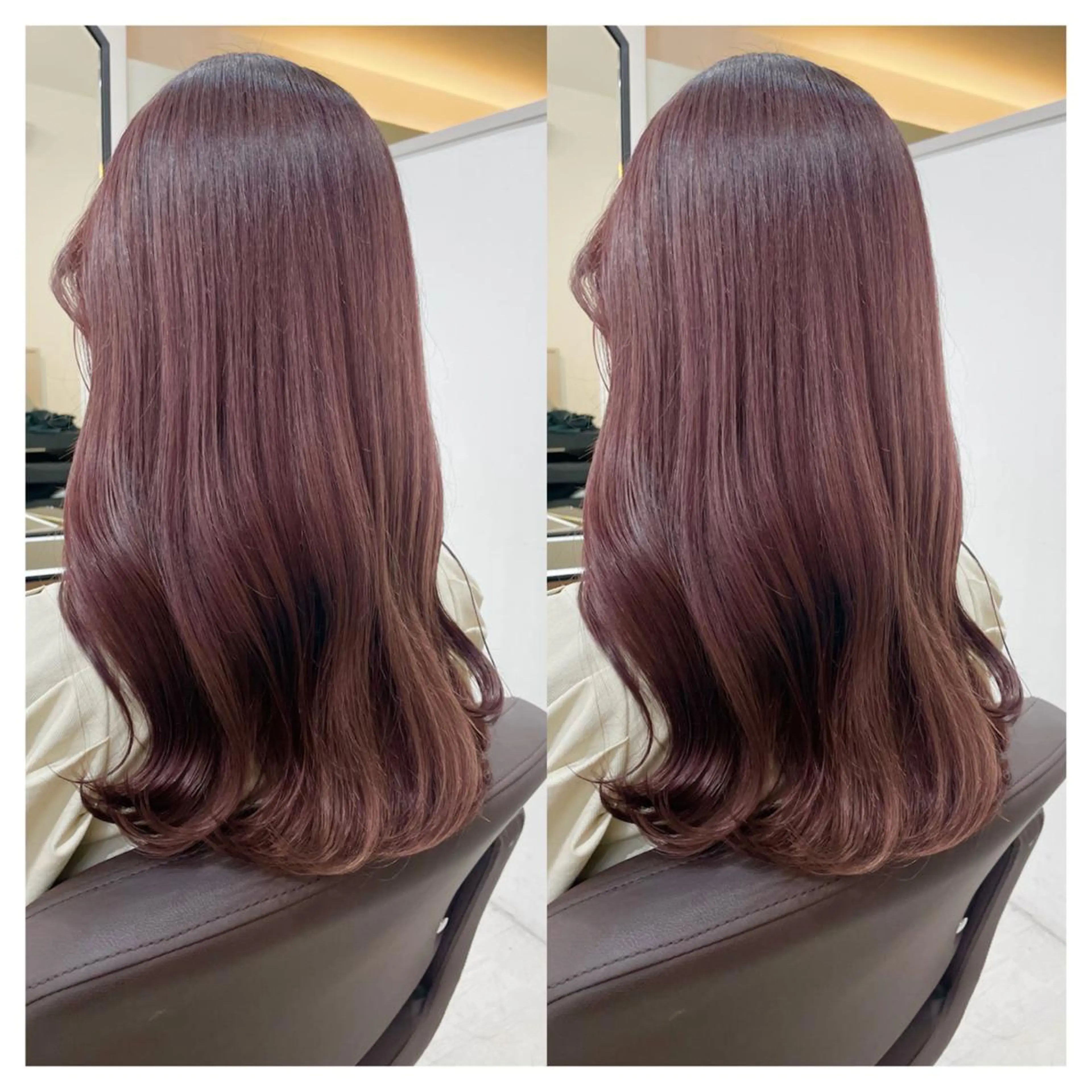 ロング カラー カット ヘアカラー トリートメント 村山 茉衣のヘアスタイル