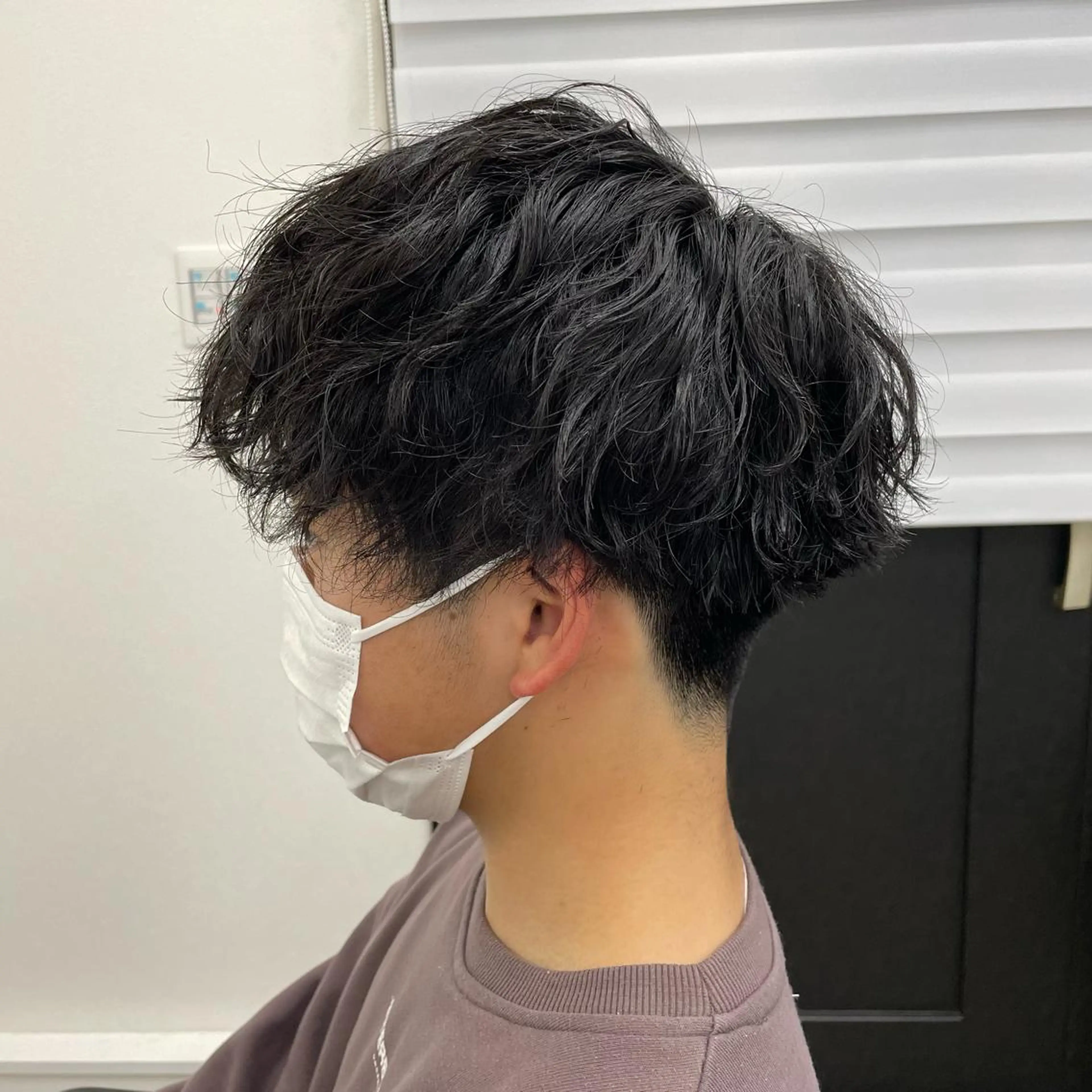 ショート メンズ メンズパーマ 高槻/大学生にも人気 🥰ルービック高槻のヘアスタイル