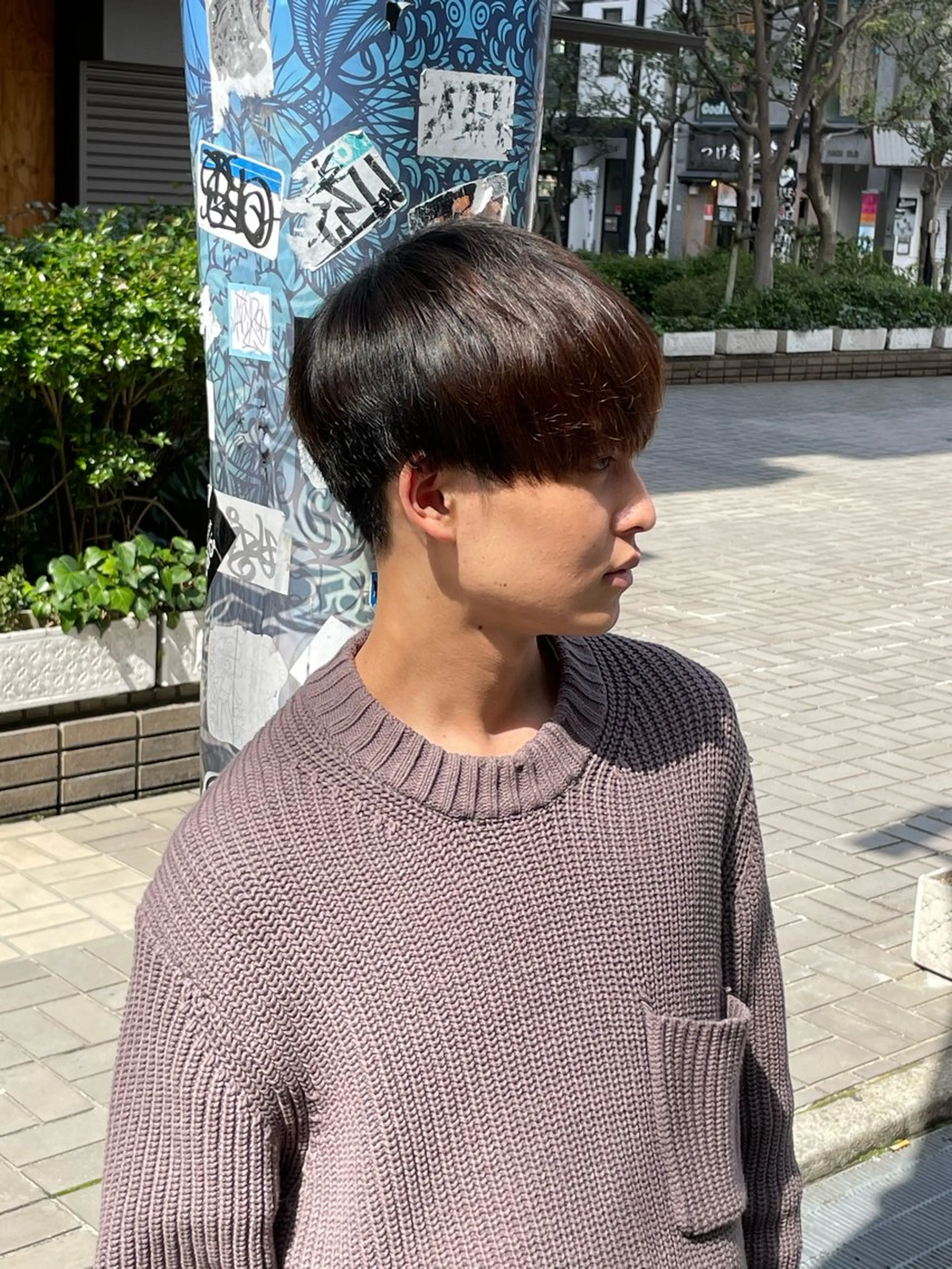 メンズ MENSFEEL 南森町所属・日置 結人のヘアスタイル