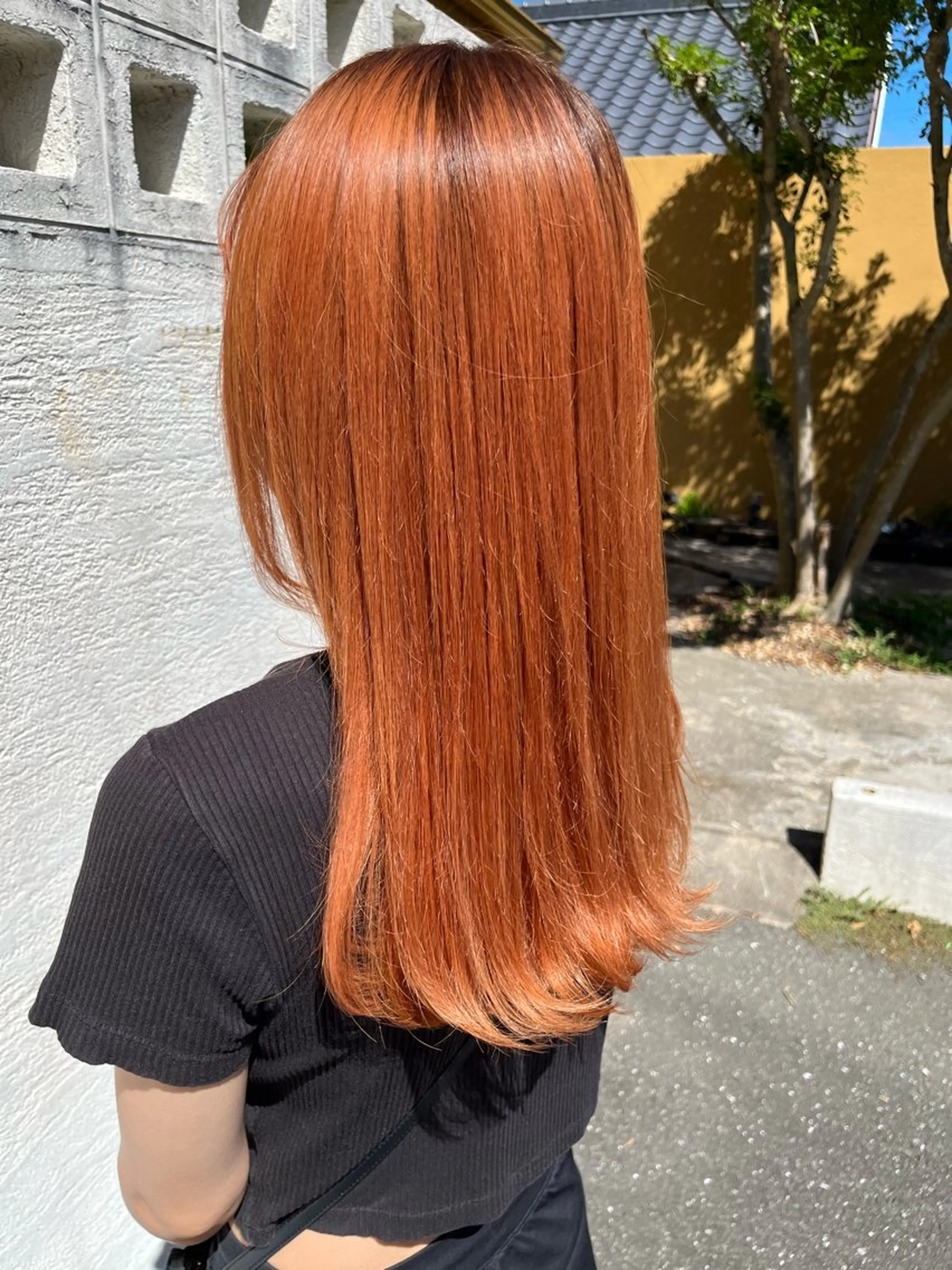 ロング カラー 柔らかい艶暖色 レイヤー🫧姫汝のヘアスタイル