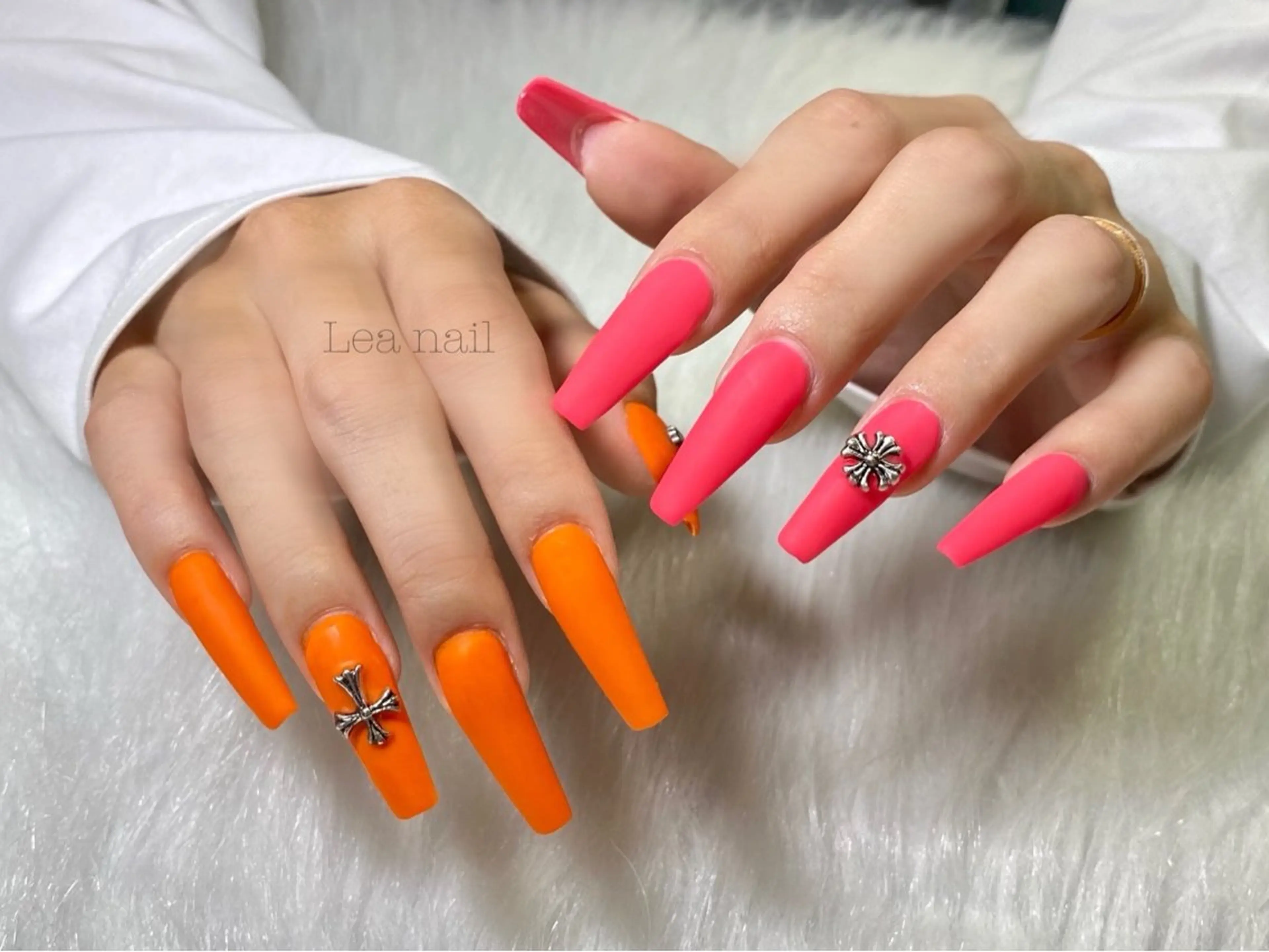 ネイル スカルプネイル Lea nailのネイルデザイン