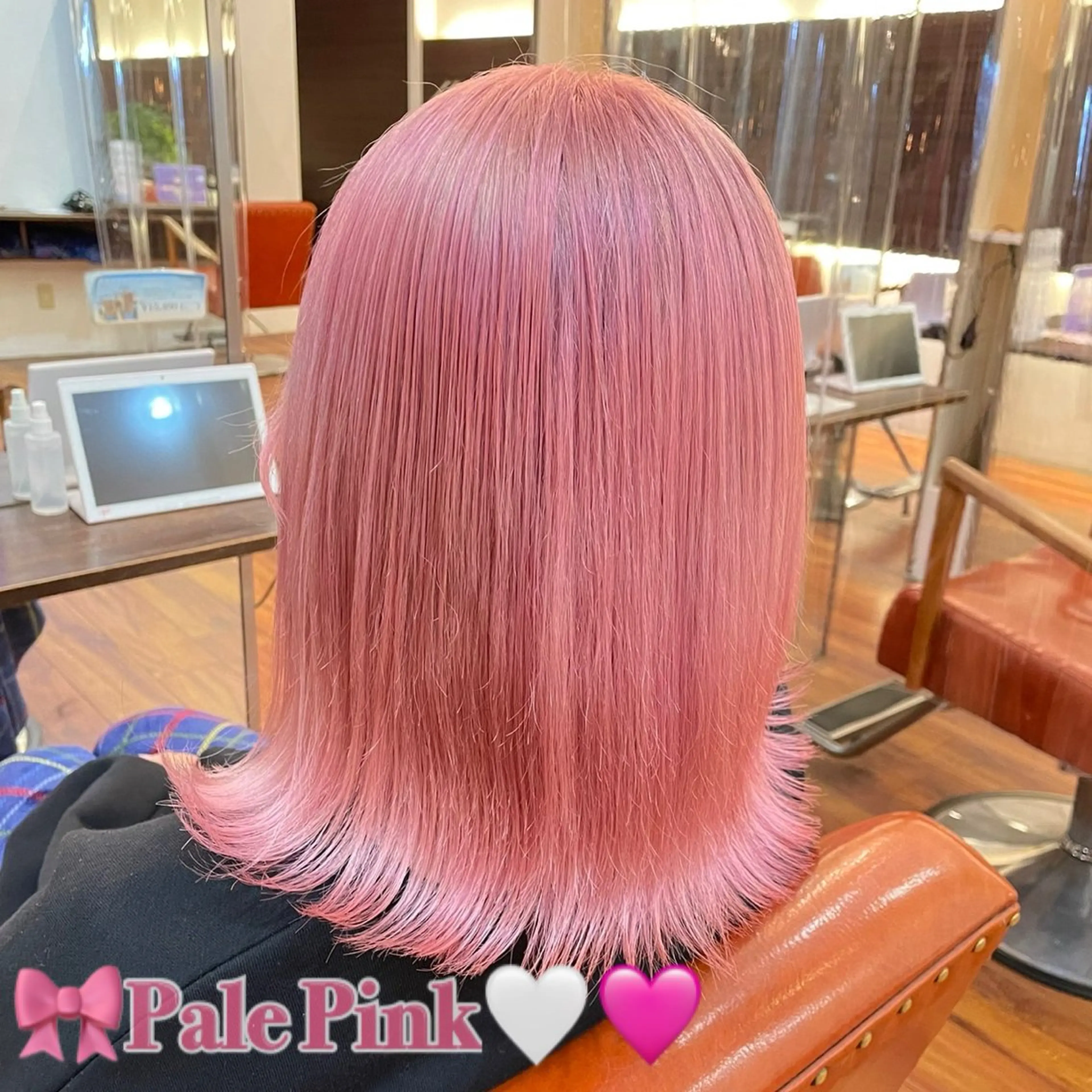 ミディアム カラー ブリーチ カット ヘアカラー SOURCE天王店 🖤Cocoroのヘアスタイル