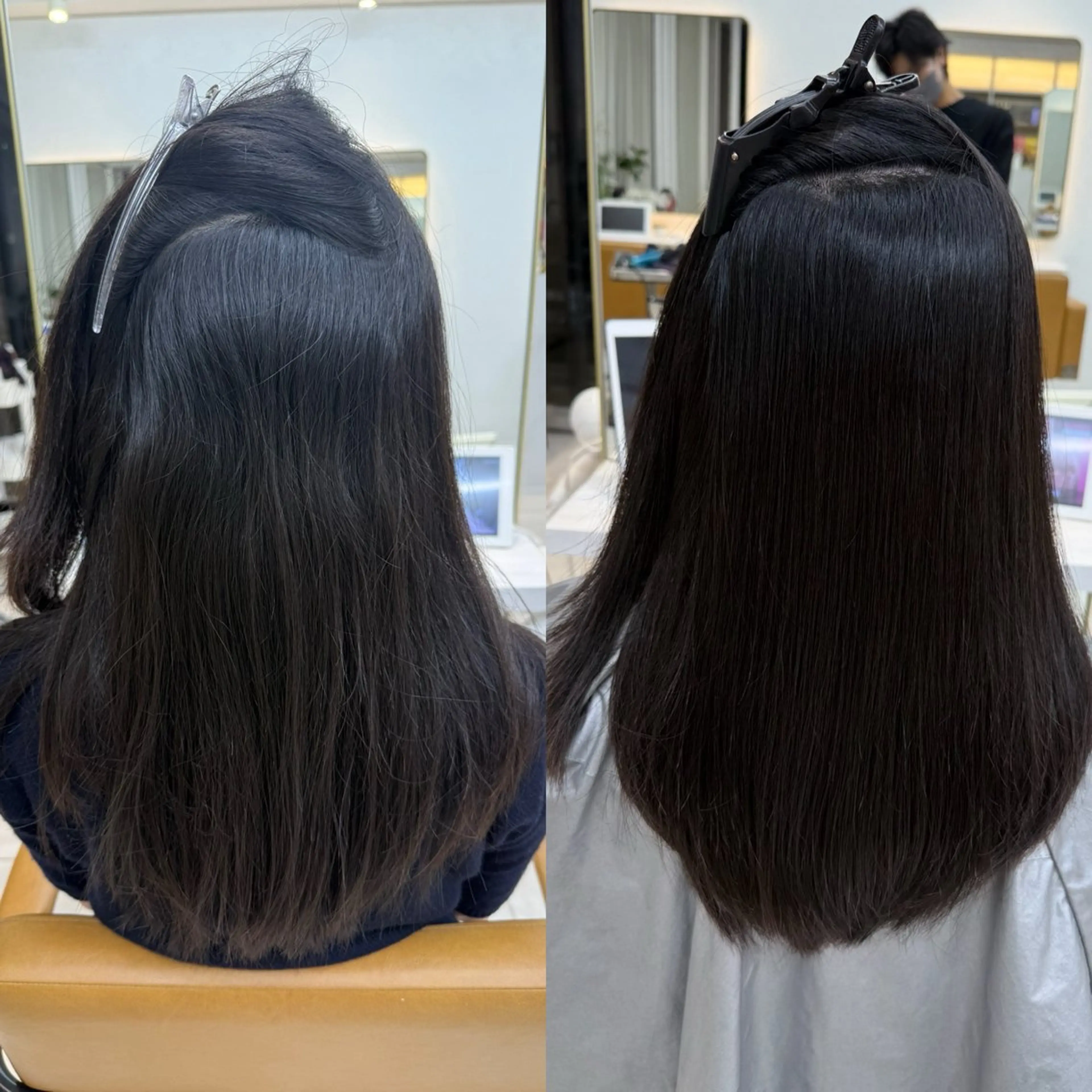ロング 中顔面短縮 顔まわり新田大翔のヘアスタイル