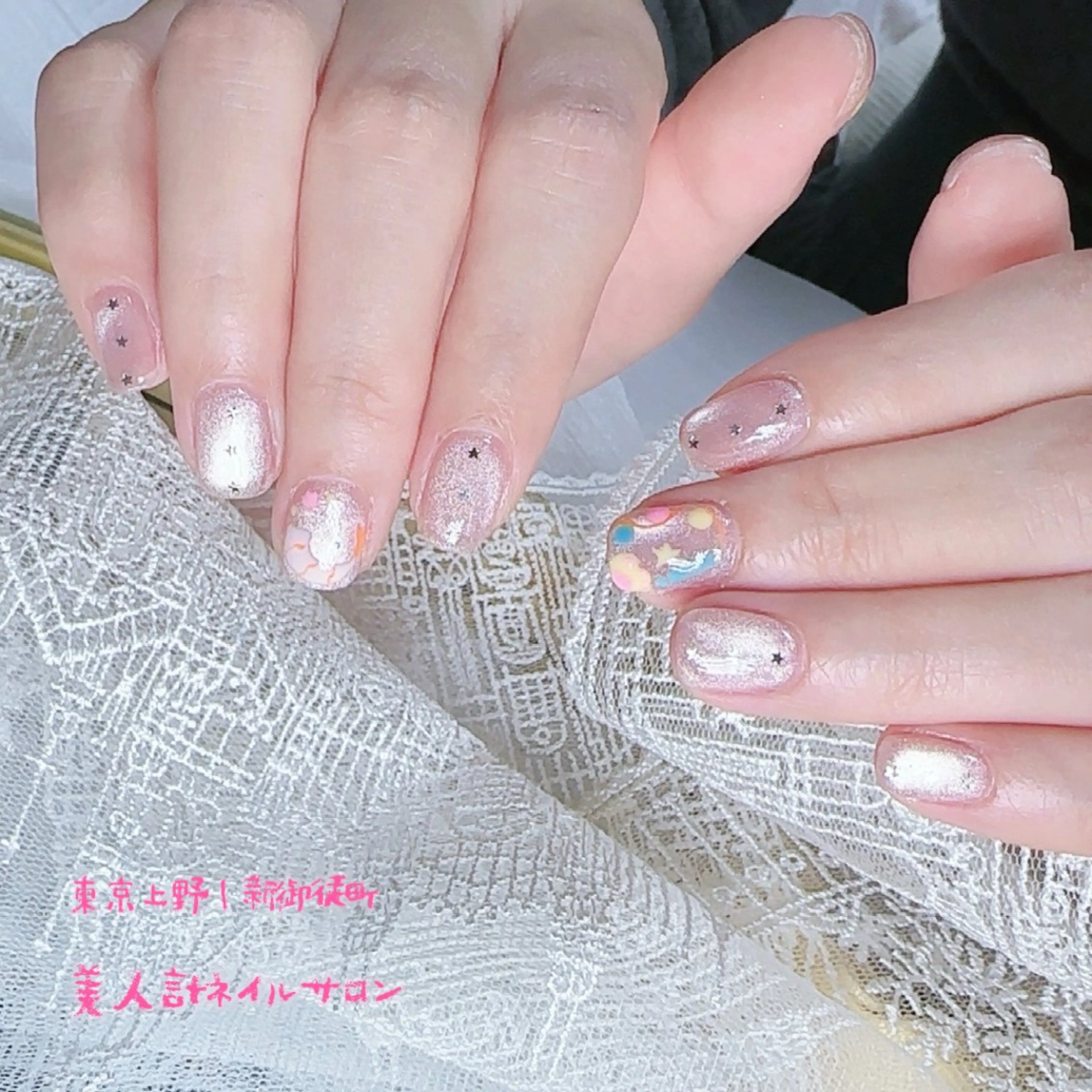 ネイル アートネイル ハンドネイル 美人計ネイルサロン所属・中山 美月のネイルデザイン