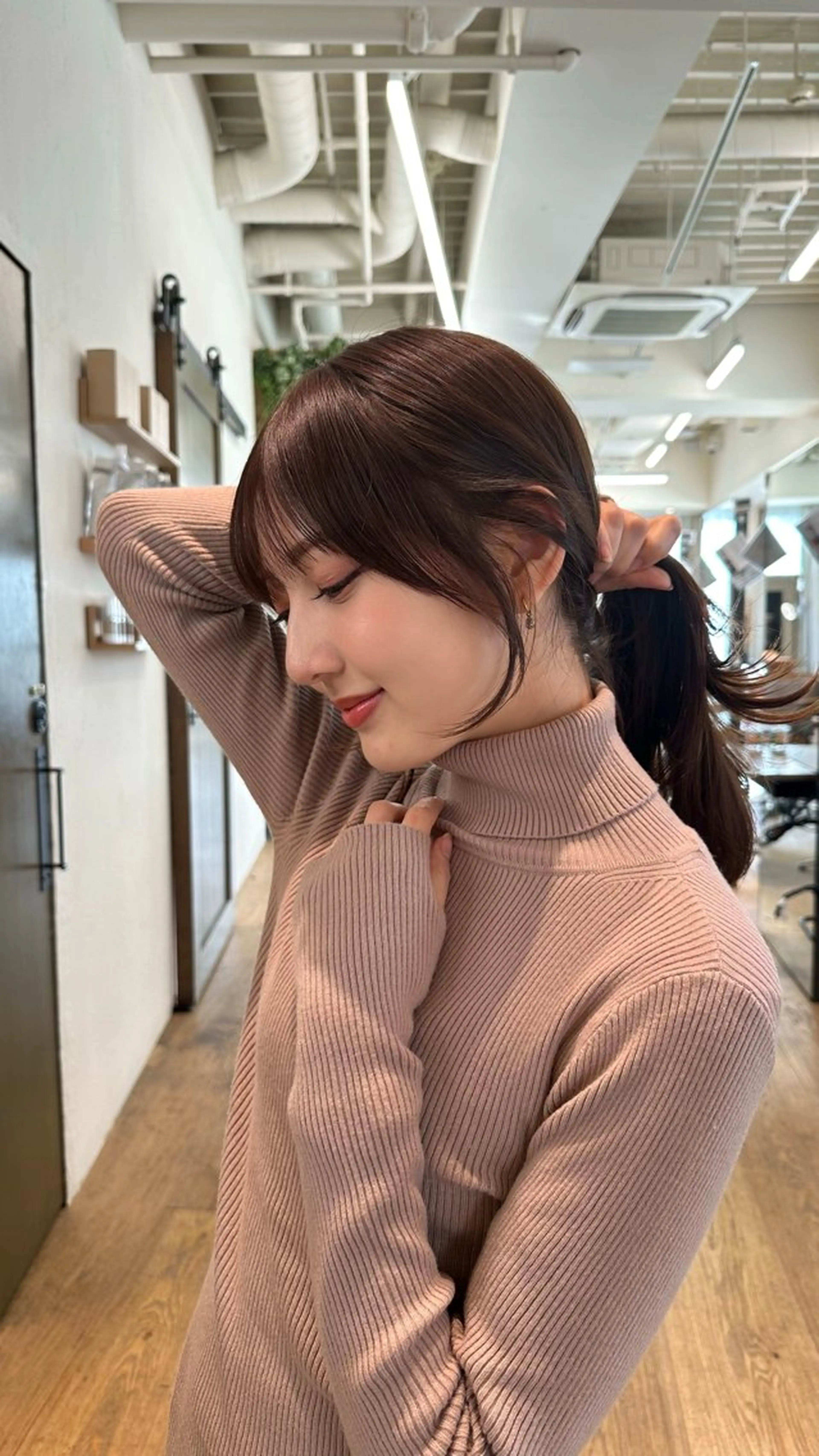 【🩷人気No.1🩷】前髪・顔周りカット➕髪質改善カラーの写真