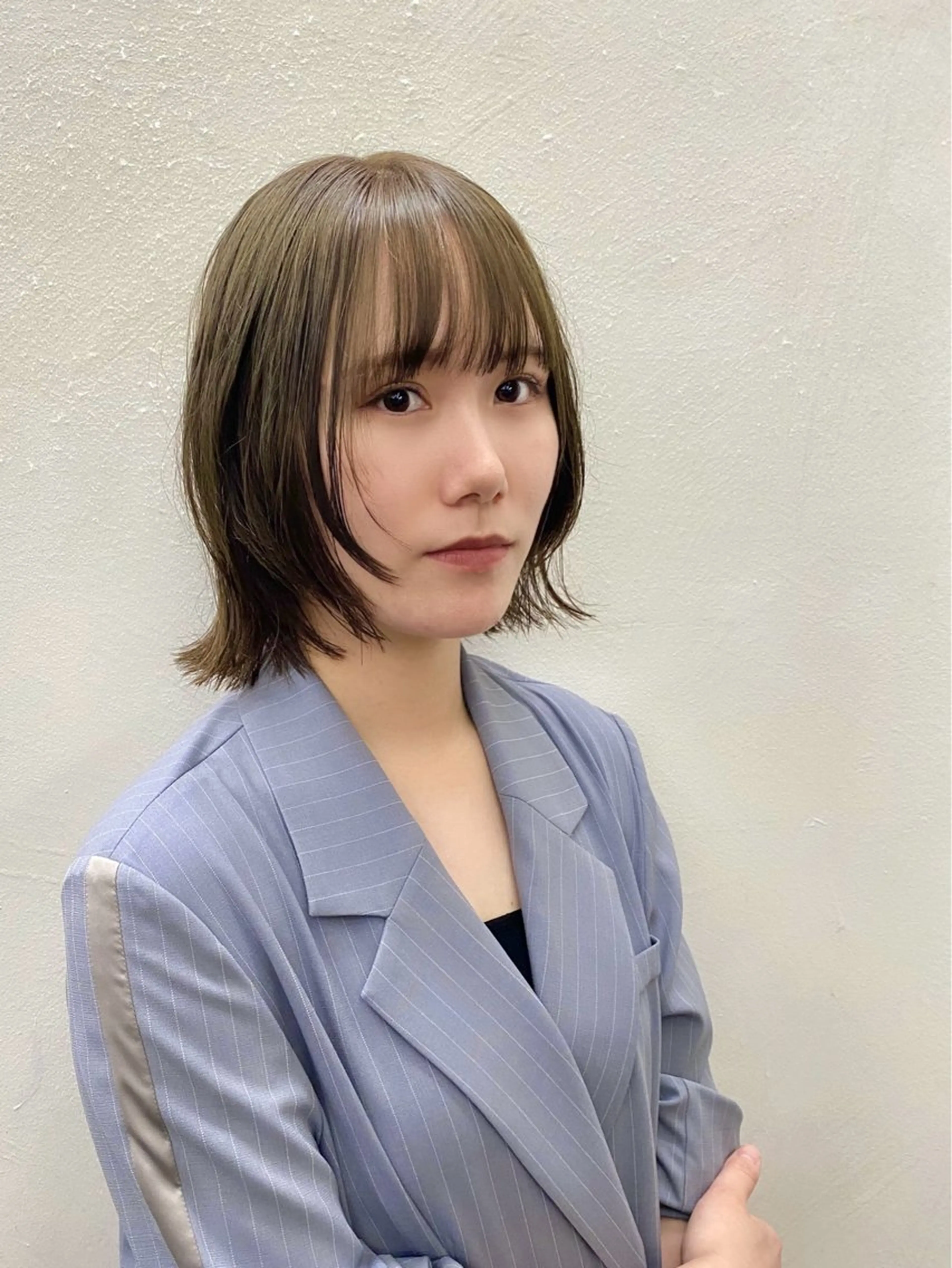 ミディアム カラー カット ヘアカラー トリートメント Paddle所属・似合わせレイヤー/ ニュアンスパーマ高倉のヘアスタイル