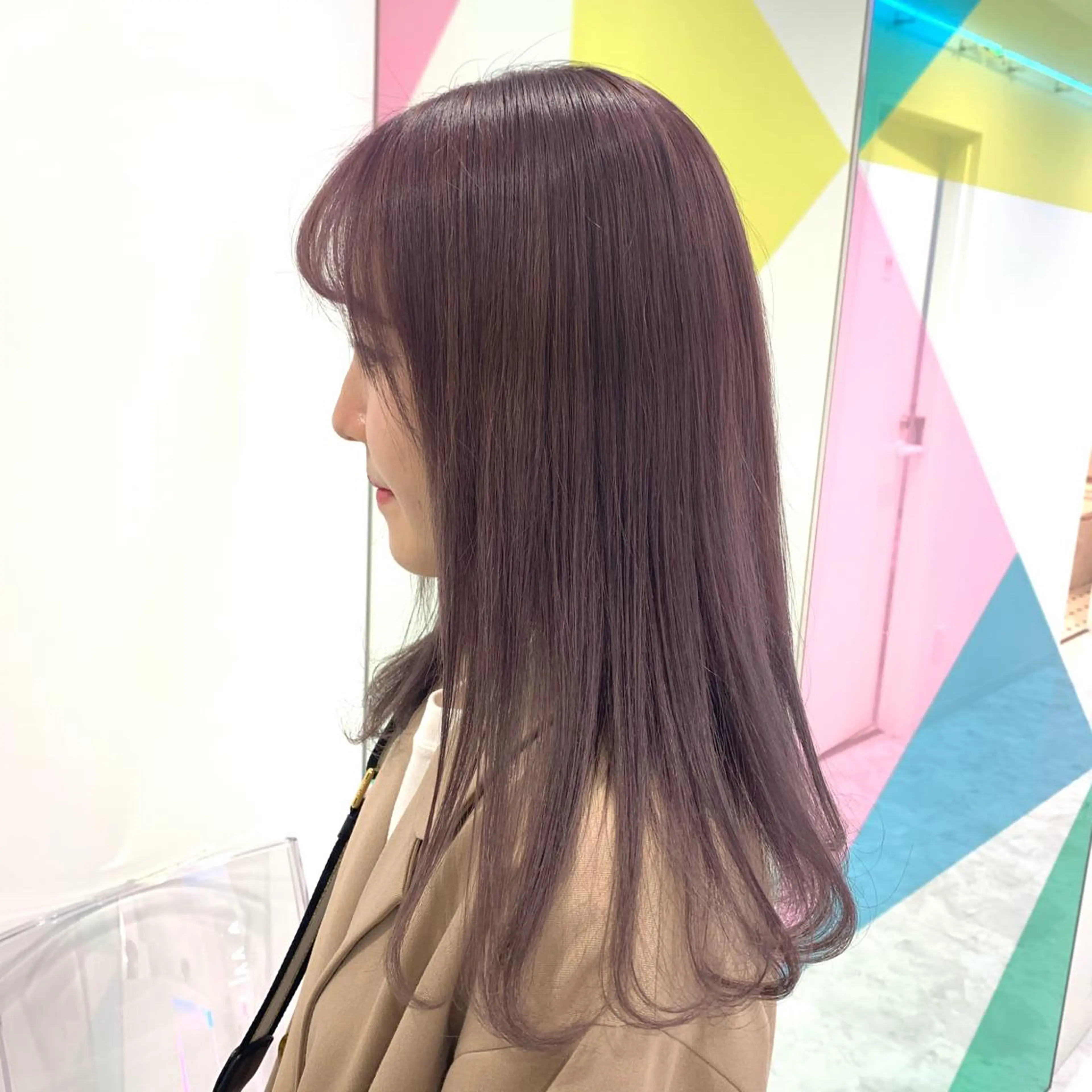 ミディアム カラー ヘアアレンジ 完全💗マンツーマン marinのヘアスタイル