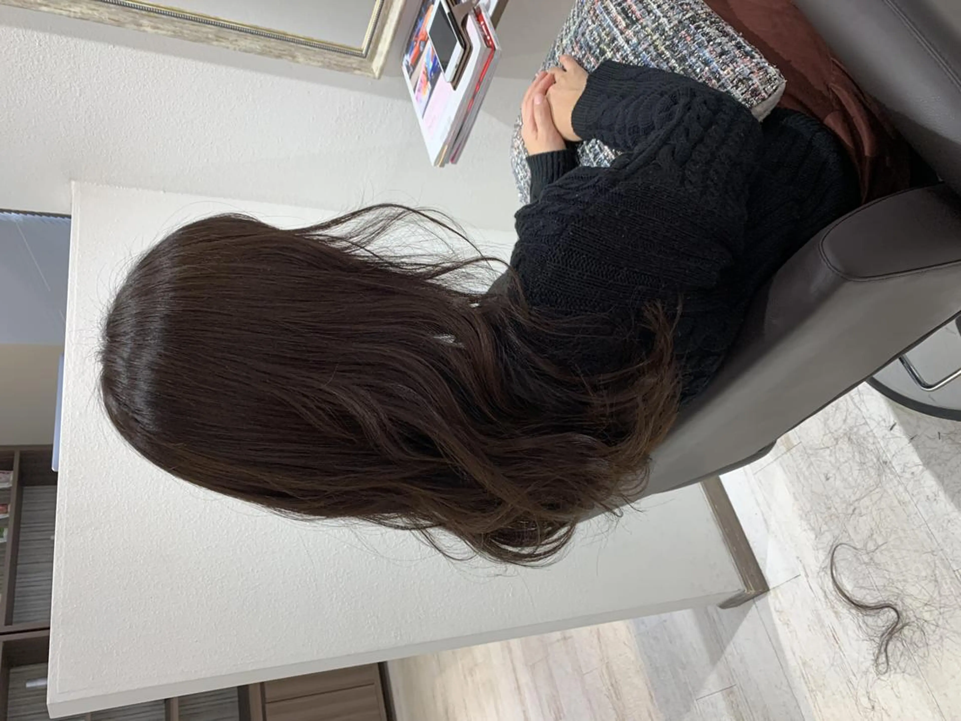 ロング カラー 瀬尾 由希菜のヘアスタイル