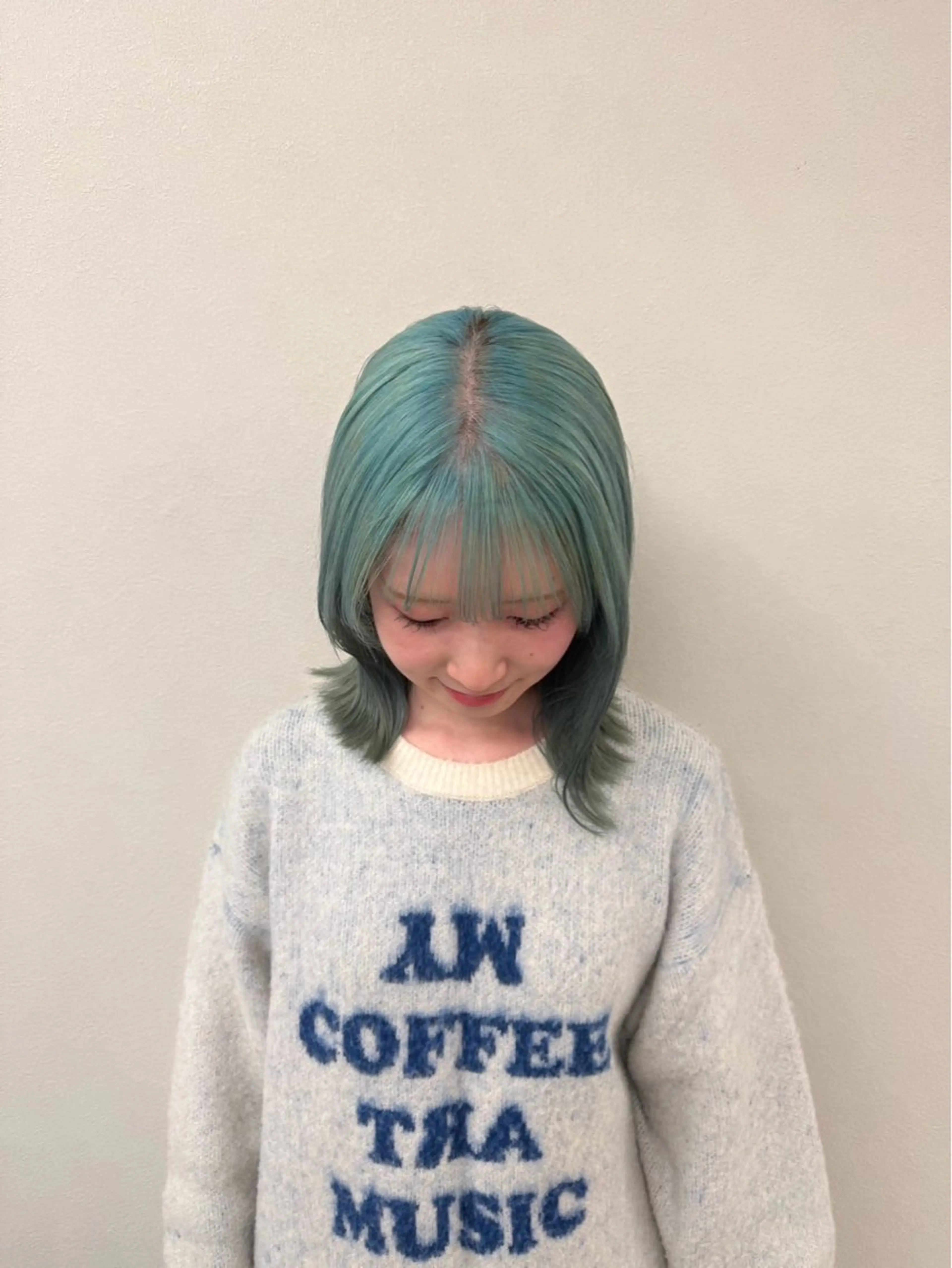 カラー 聖羅/ワンホンヘア /艶カラーのヘアスタイル