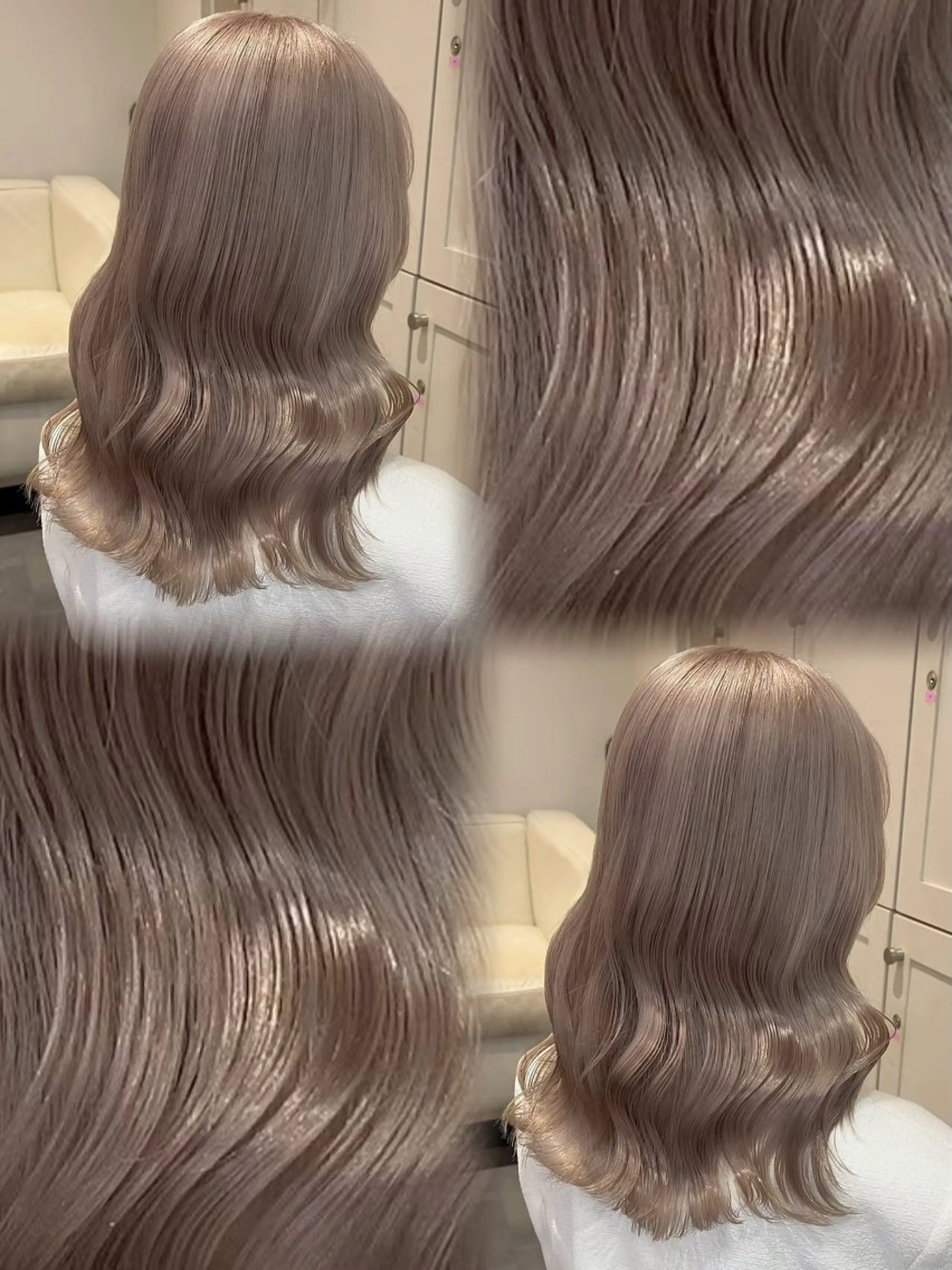 セミロング カラー 圧倒的クオリティのブ リーチ/Tomokiのヘアスタイル