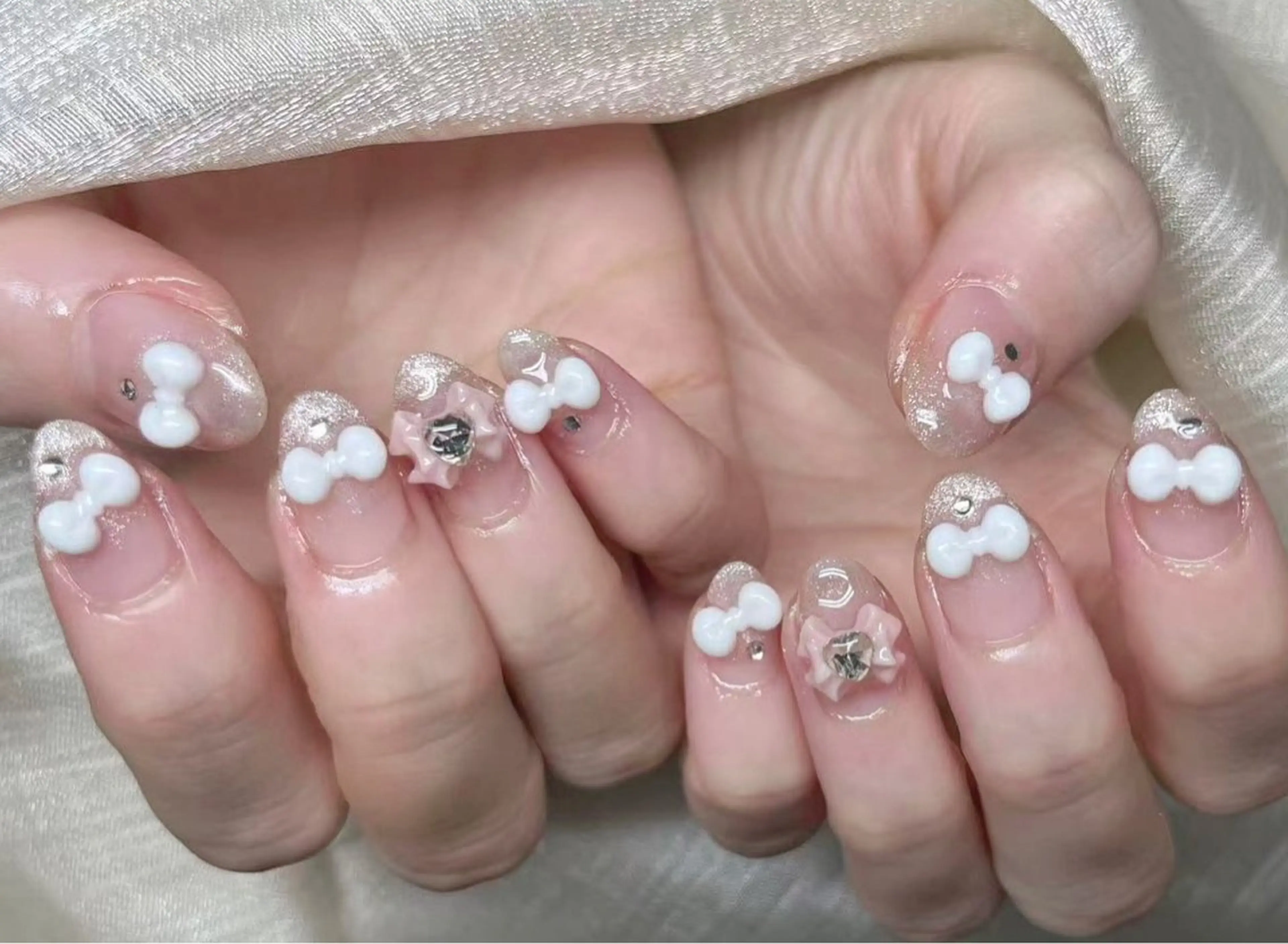 ネイル アヤメネイル 最新チップスカルプのネイルデザイン