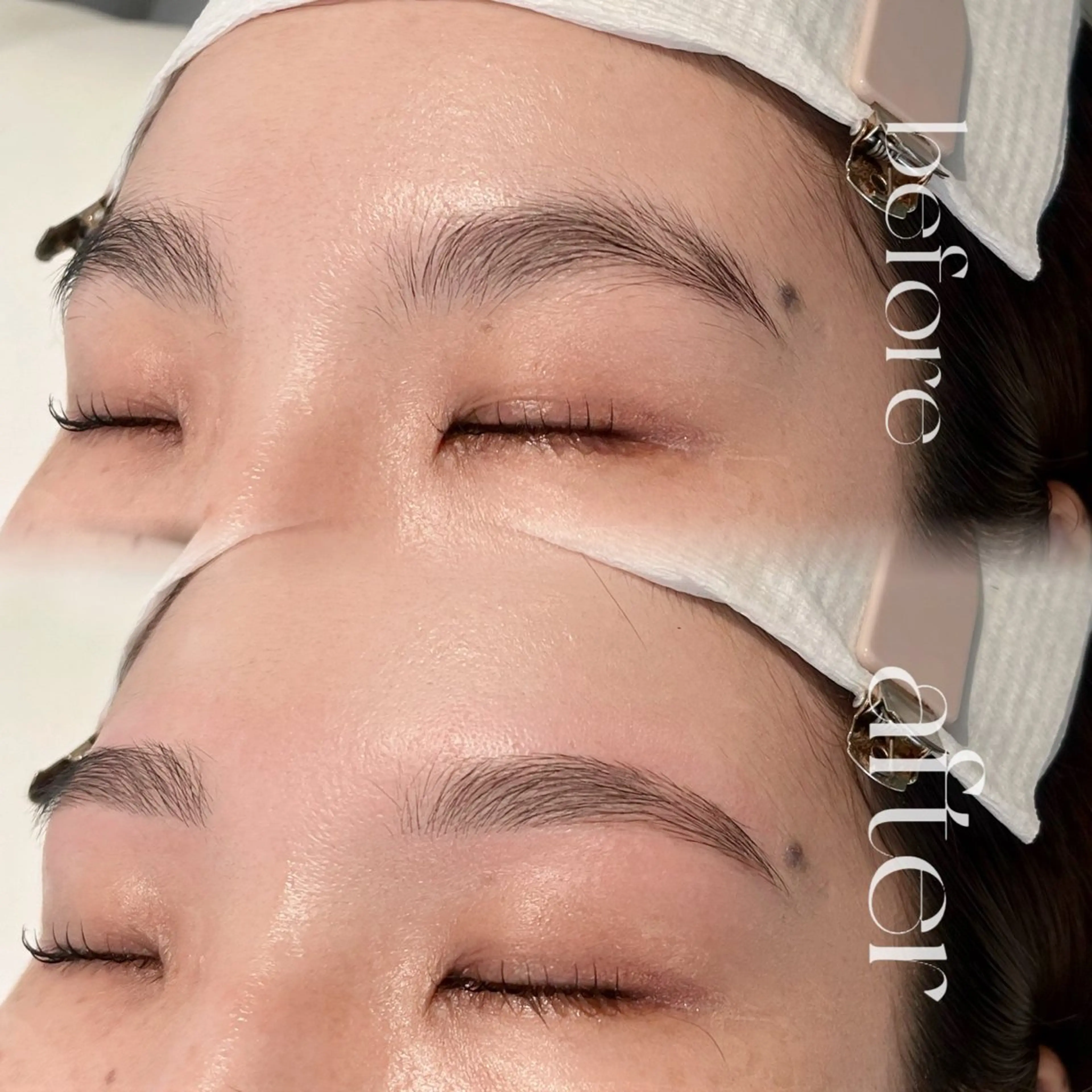 《ツルツル美顔💆🏻》美眉アイブロウWAX＋フルフェイス(メイク込) ¥7200の写真