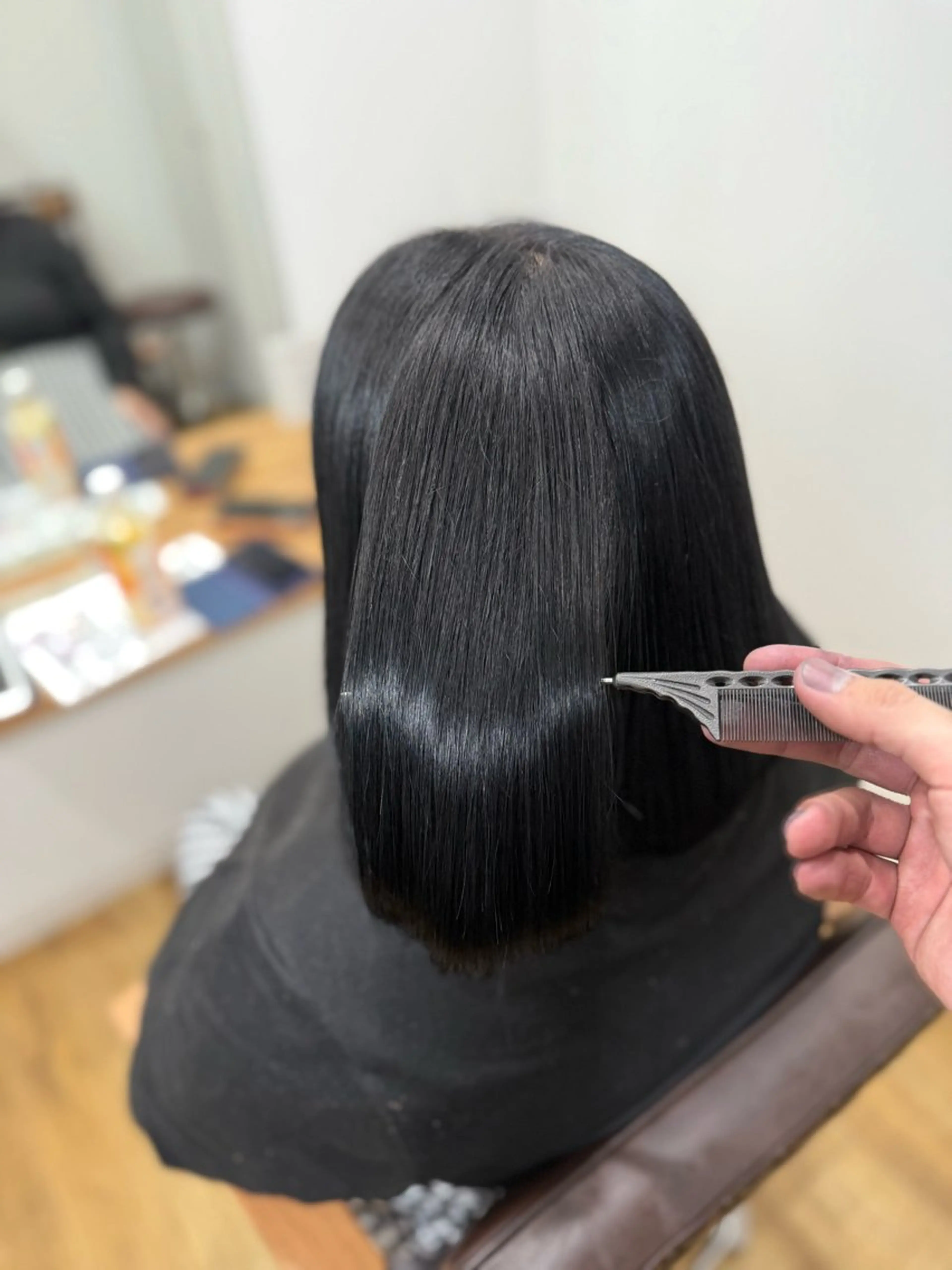 ミディアム 髪質改善・縮毛矯正 💎ASUKAのヘアスタイル