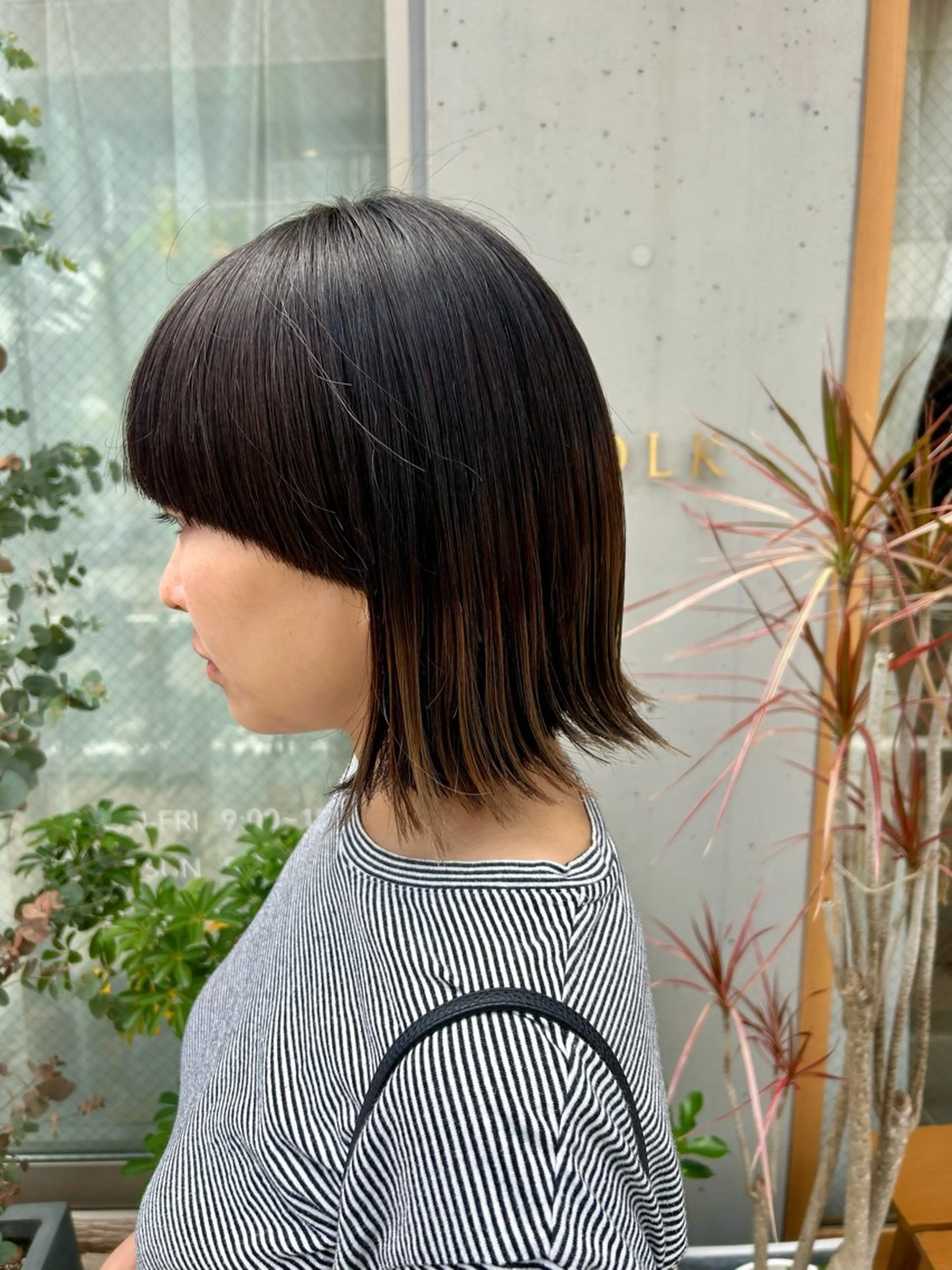 ミディアム カラー Ucu_Akari /ショート/ボブ🌿のヘアスタイル