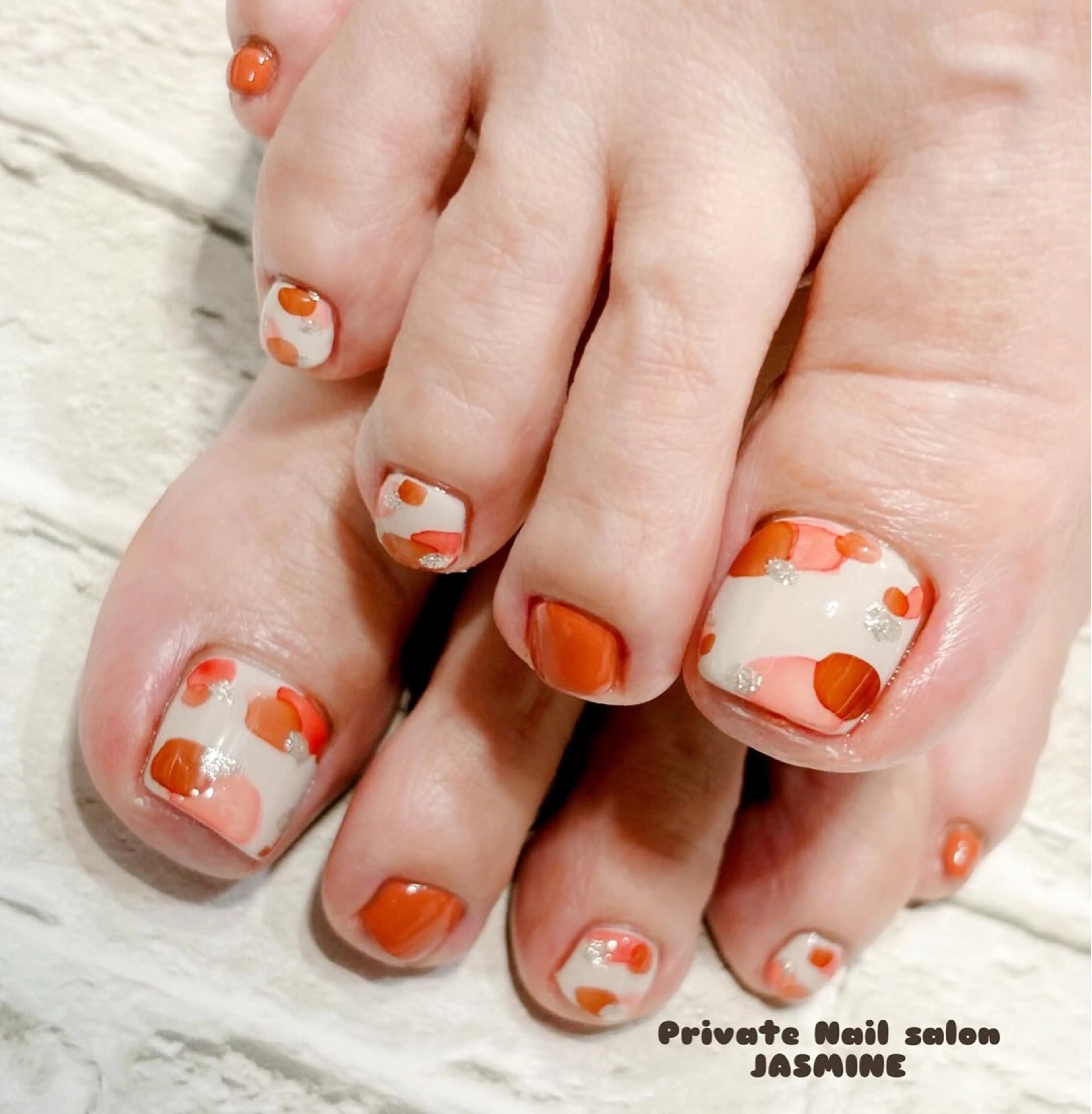 ネイル フットネイル Nail salon JASMINEのネイルデザイン