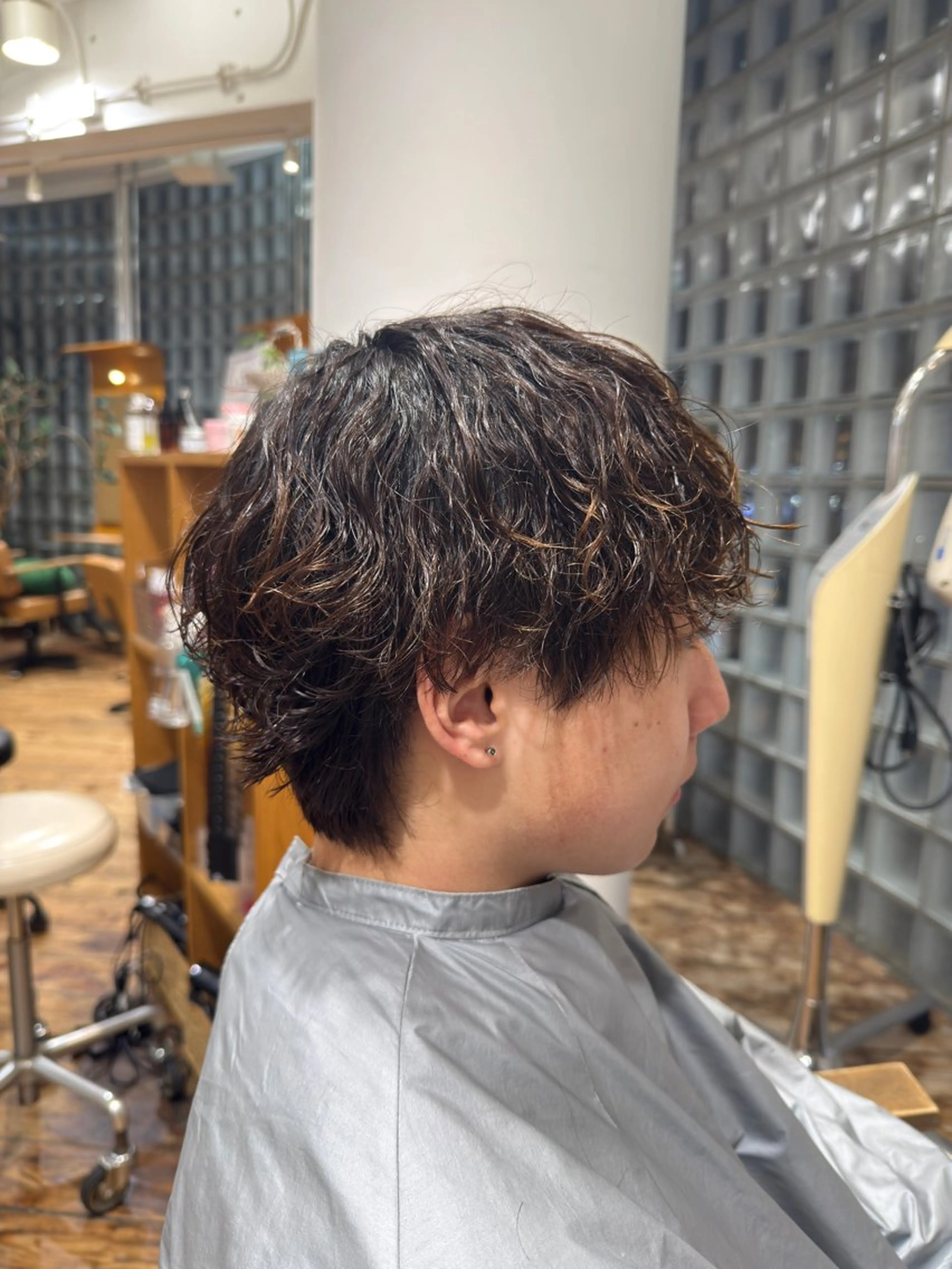 パーマ メンズ メンズパーマ カット パーマ えいじ｜ メンズパーマ特化✂️のヘアスタイル