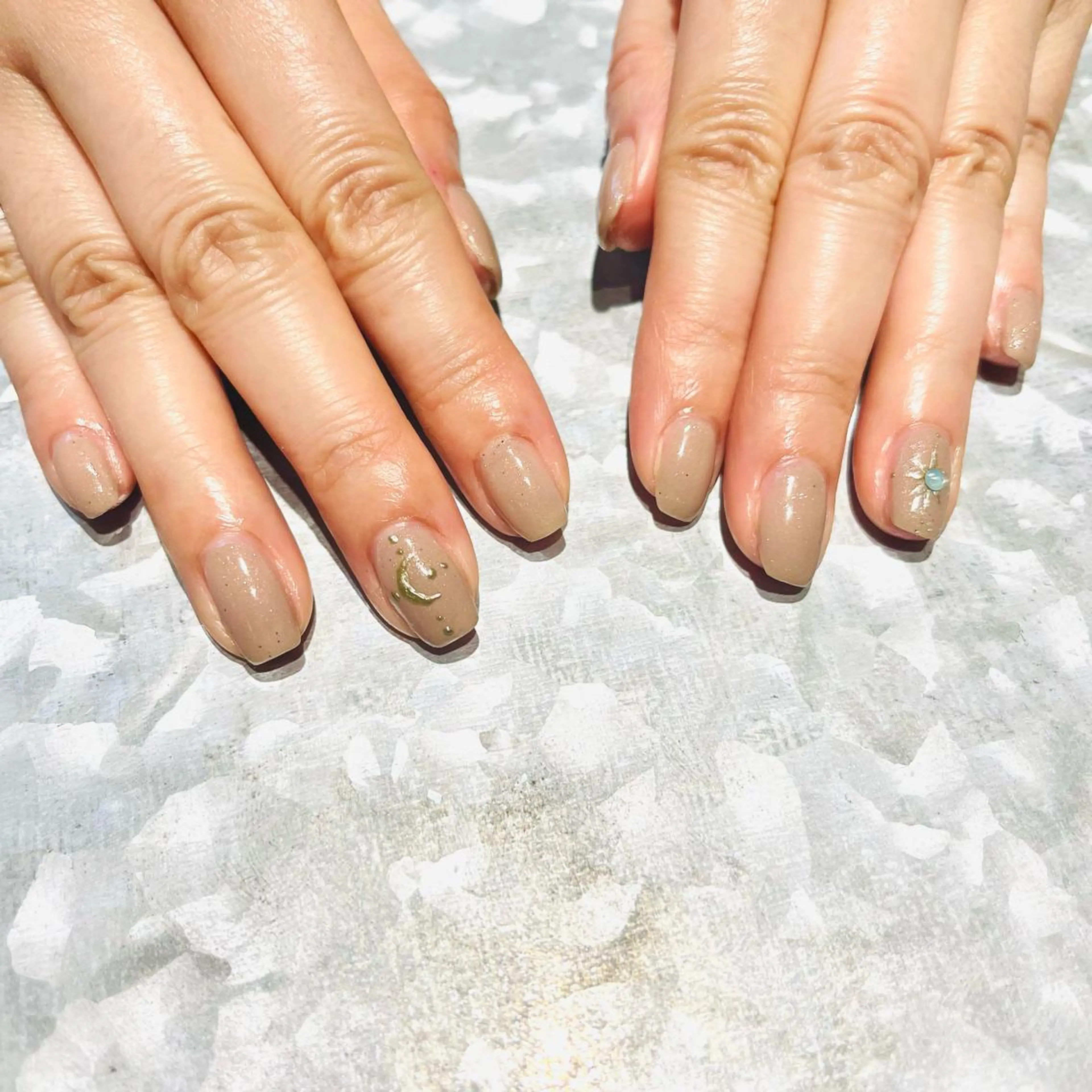 ネイル シンプルネイル TRAM-nail moriizumiのネイルデザイン