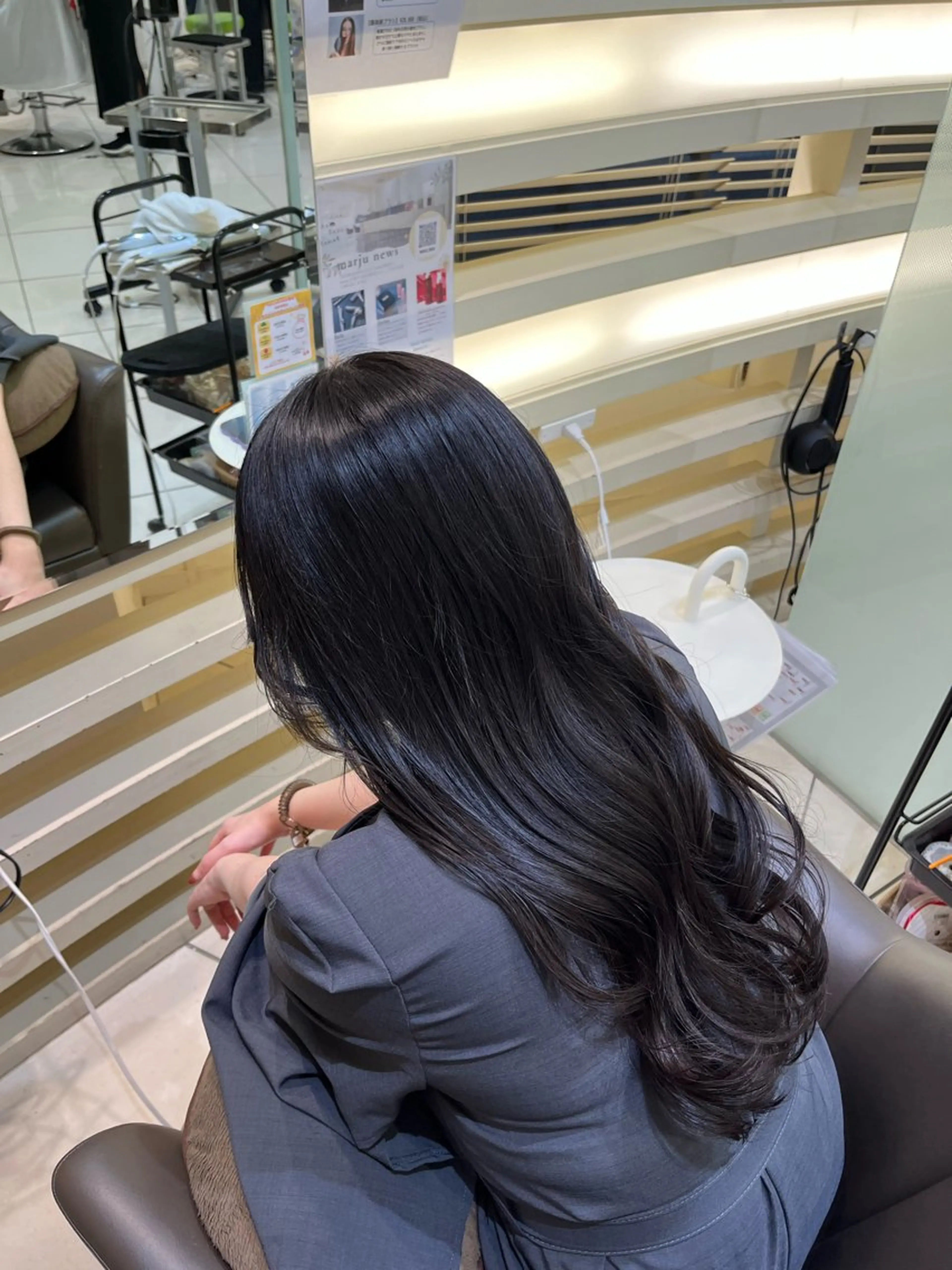 カラー 縮毛矯正/艶髪/ チホリのヘアスタイル