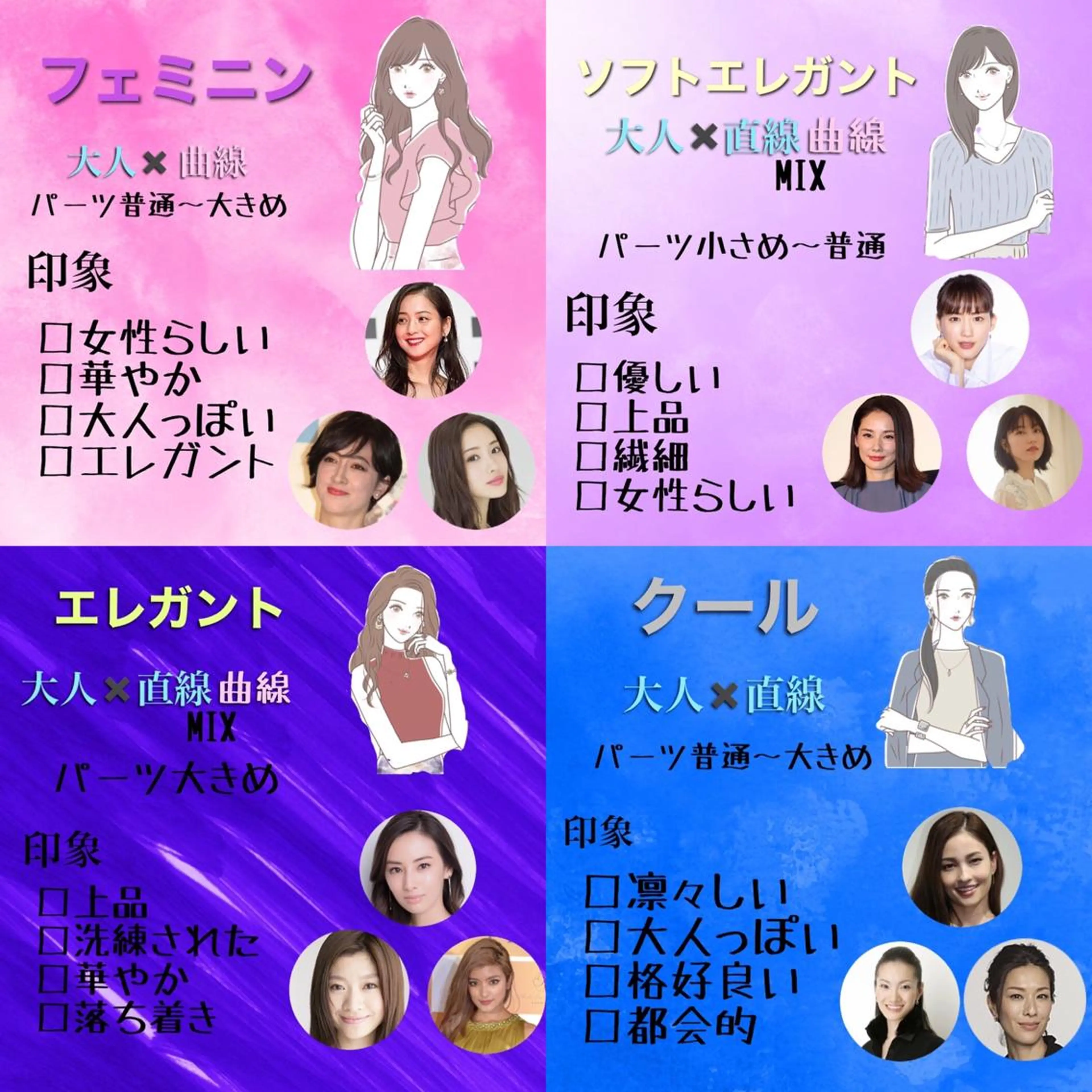 パーソナルカラー骨格 顔タイプ　小幡のその他イメージ