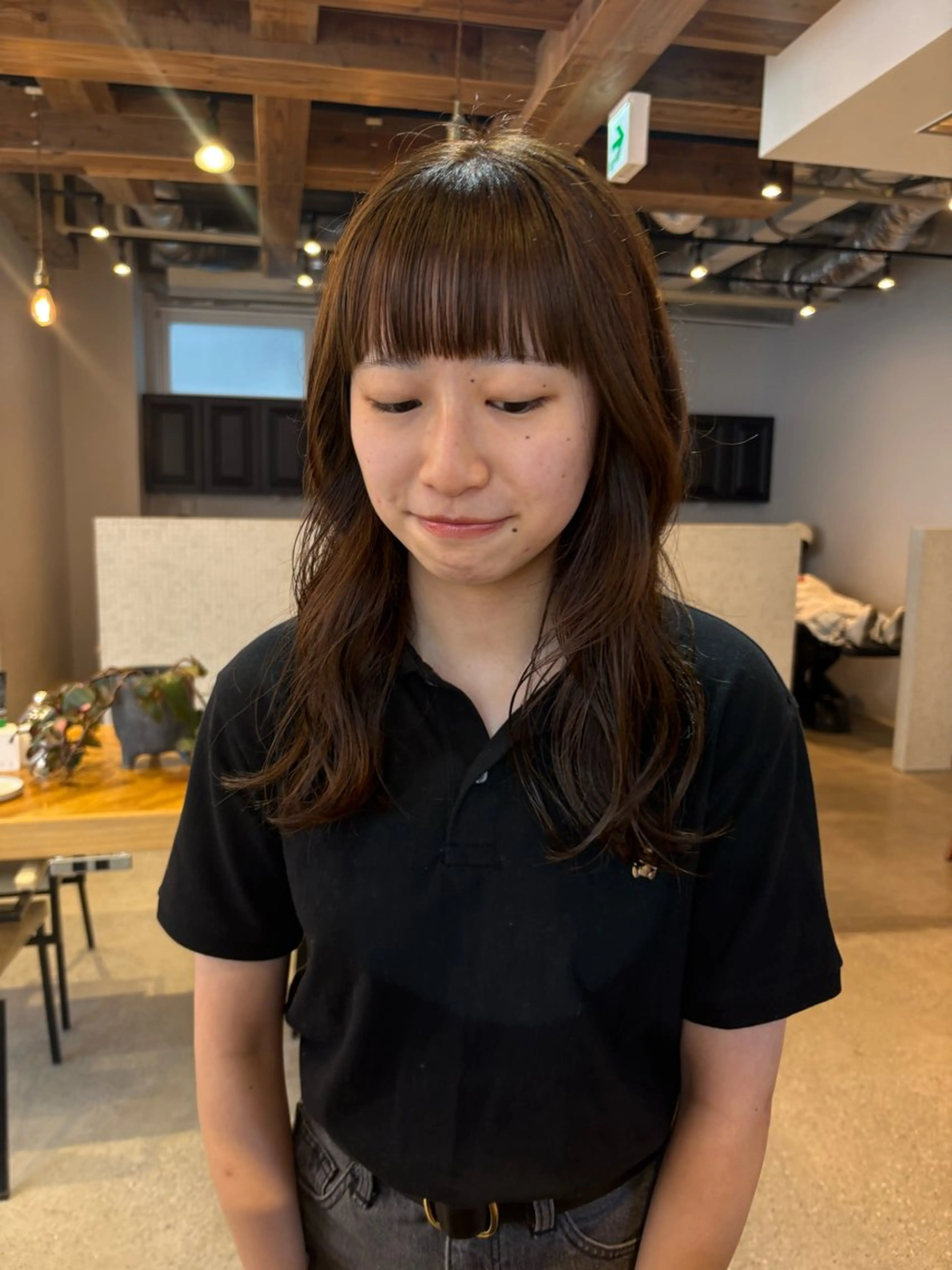 セミロング 🎀RAMU🎀 暖色カラー/透明感のヘアスタイル