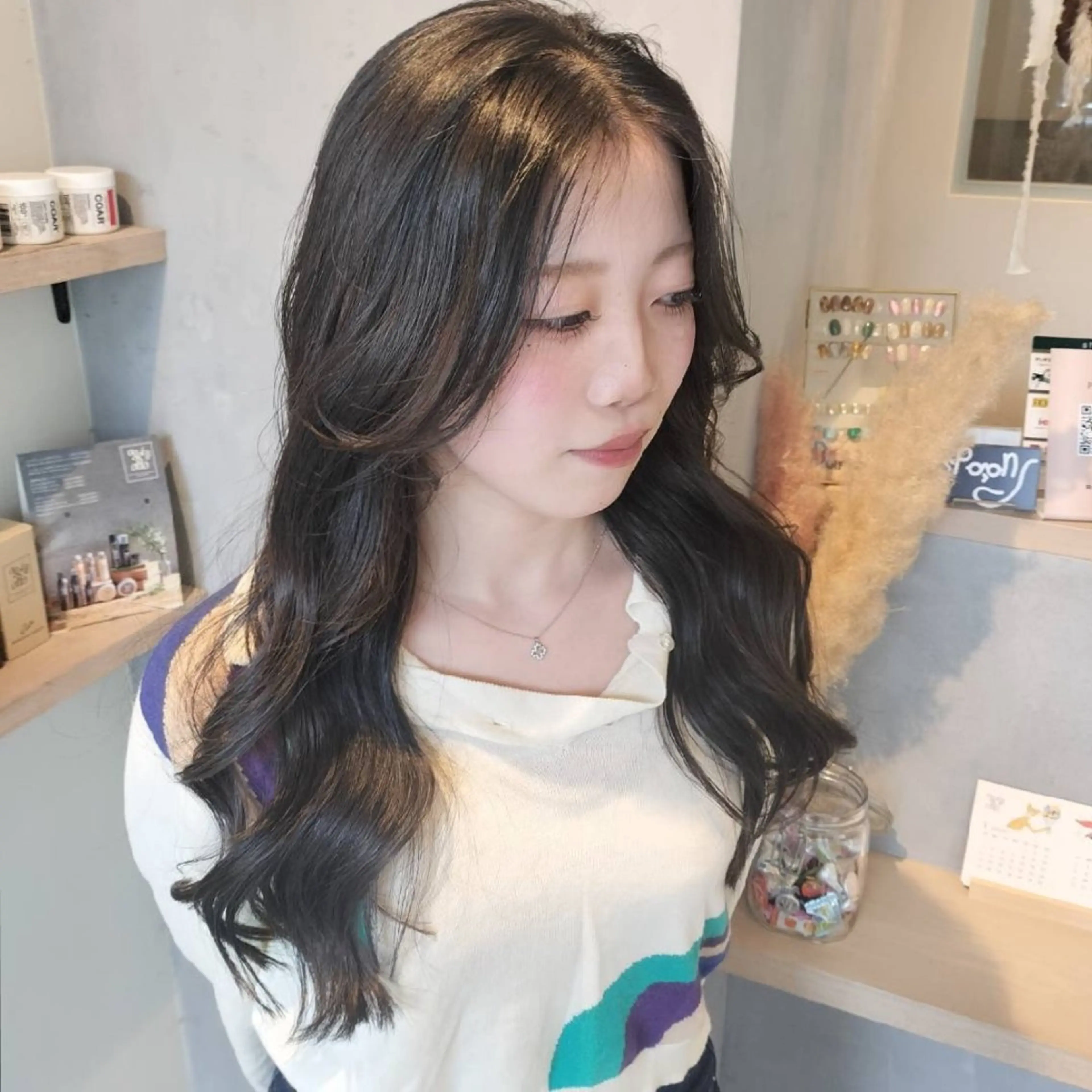 カラー ロング ヘアカラー HINAKO/ ROCCOのヘアスタイル