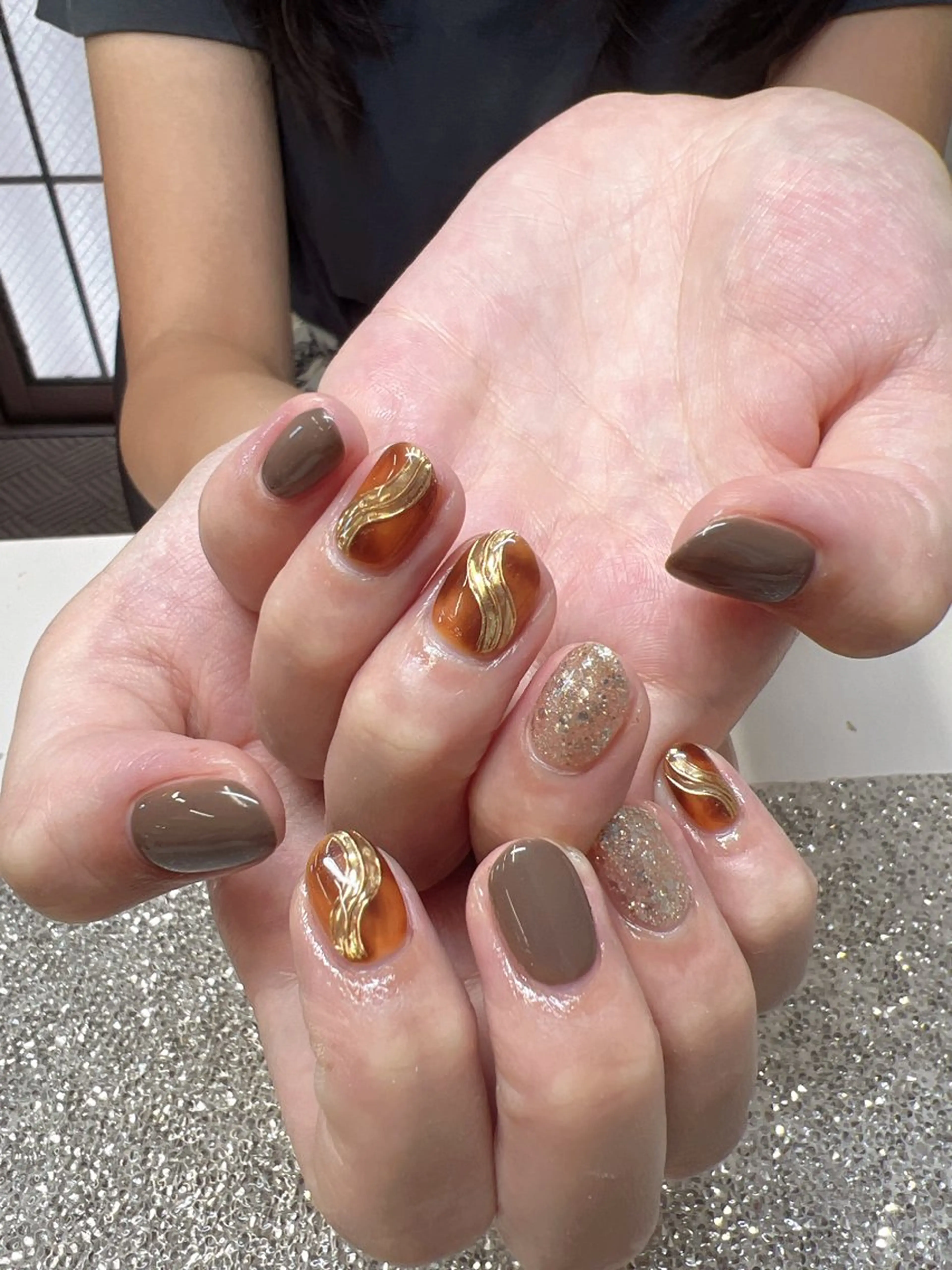 ネイル ガレンドウ 白澤 愛子のネイルデザイン