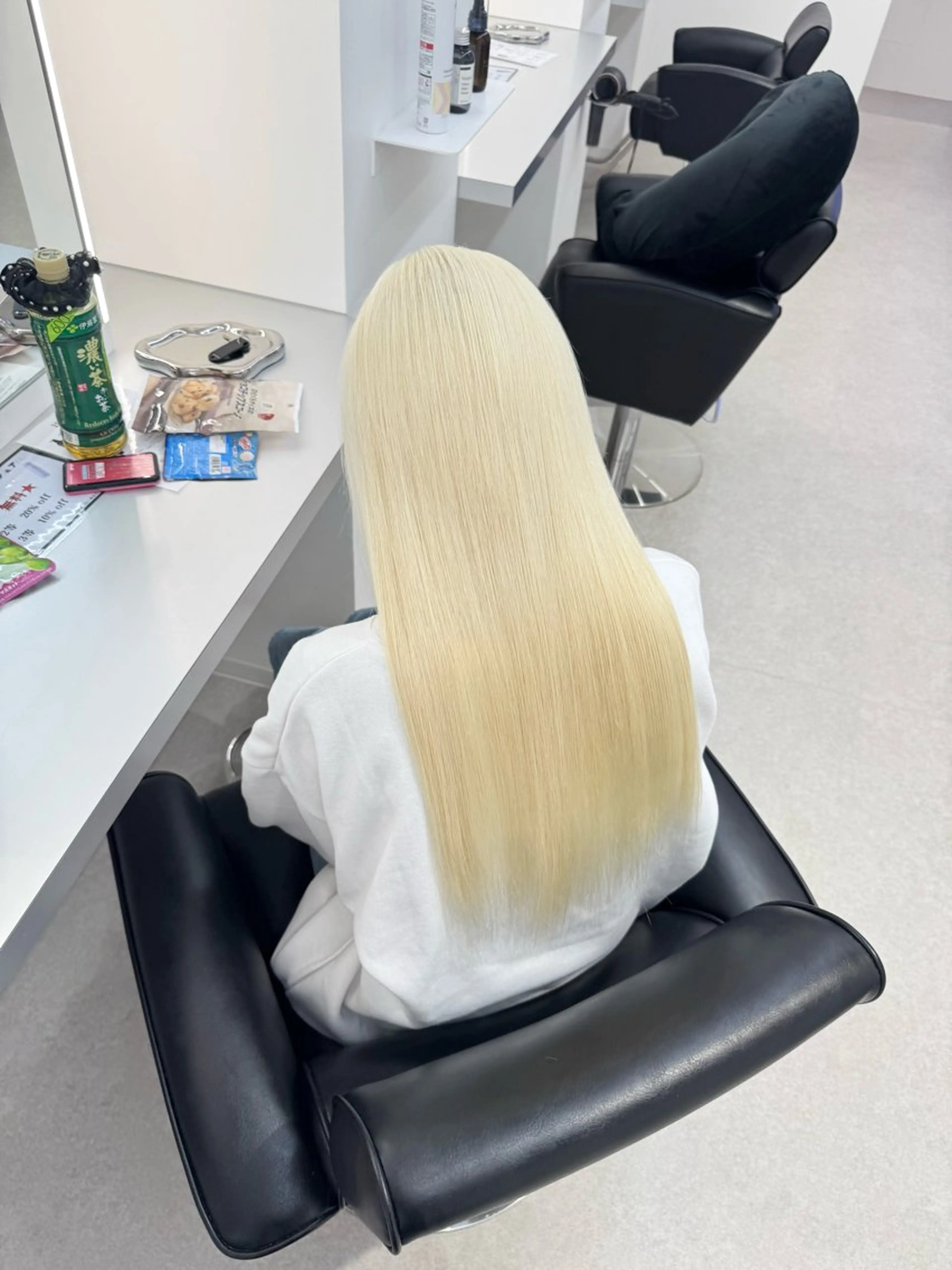 ロング カラー ヘアカラー トリートメント ブリーチ/艶カラー 💎koharu💎のヘアスタイル