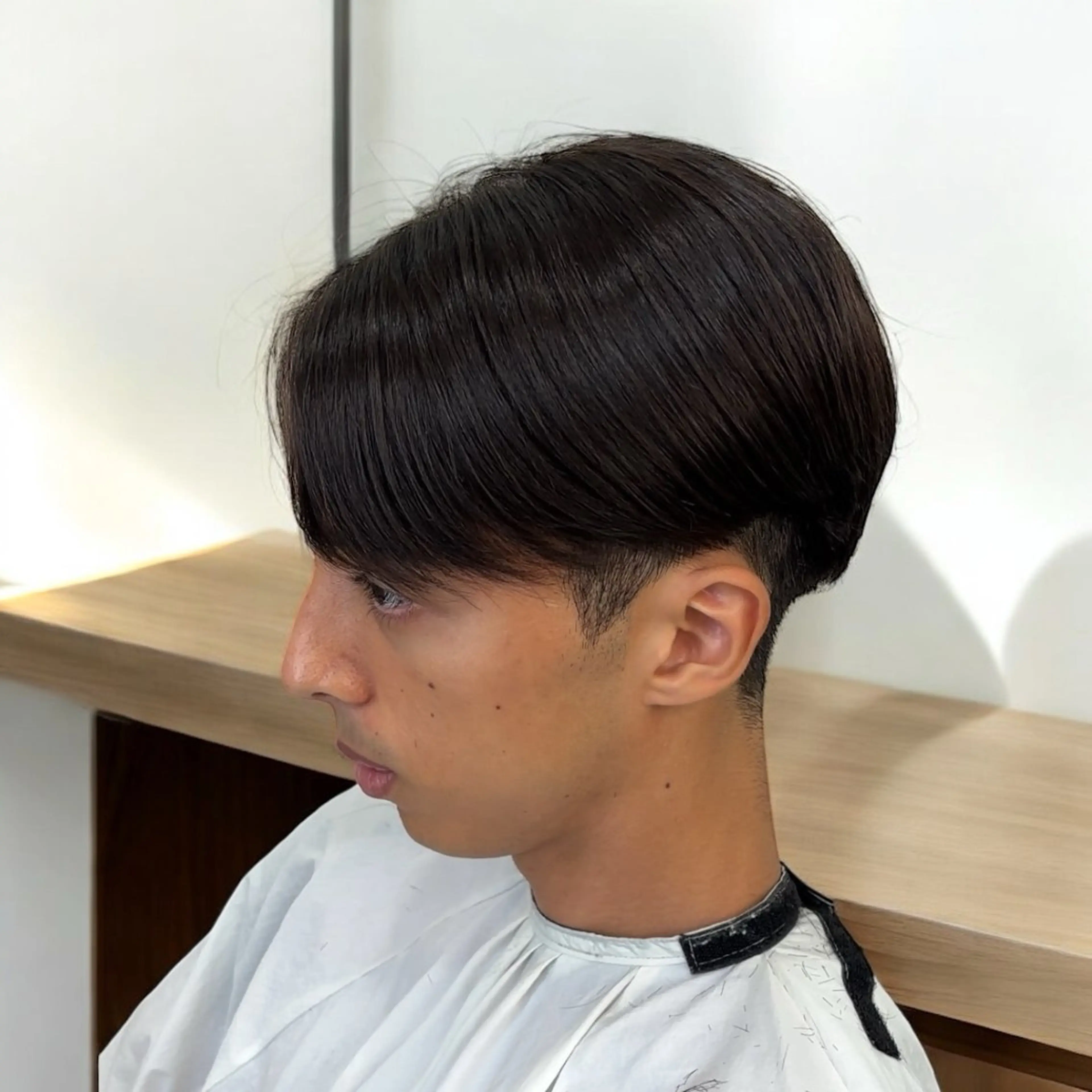 パーマ メンズ センターパート メンズパーマ 縮毛矯正 ニュアンスパーマ カット 縮毛矯正 縮毛矯正/メンズ パーマ/岩名新大のヘアスタイル