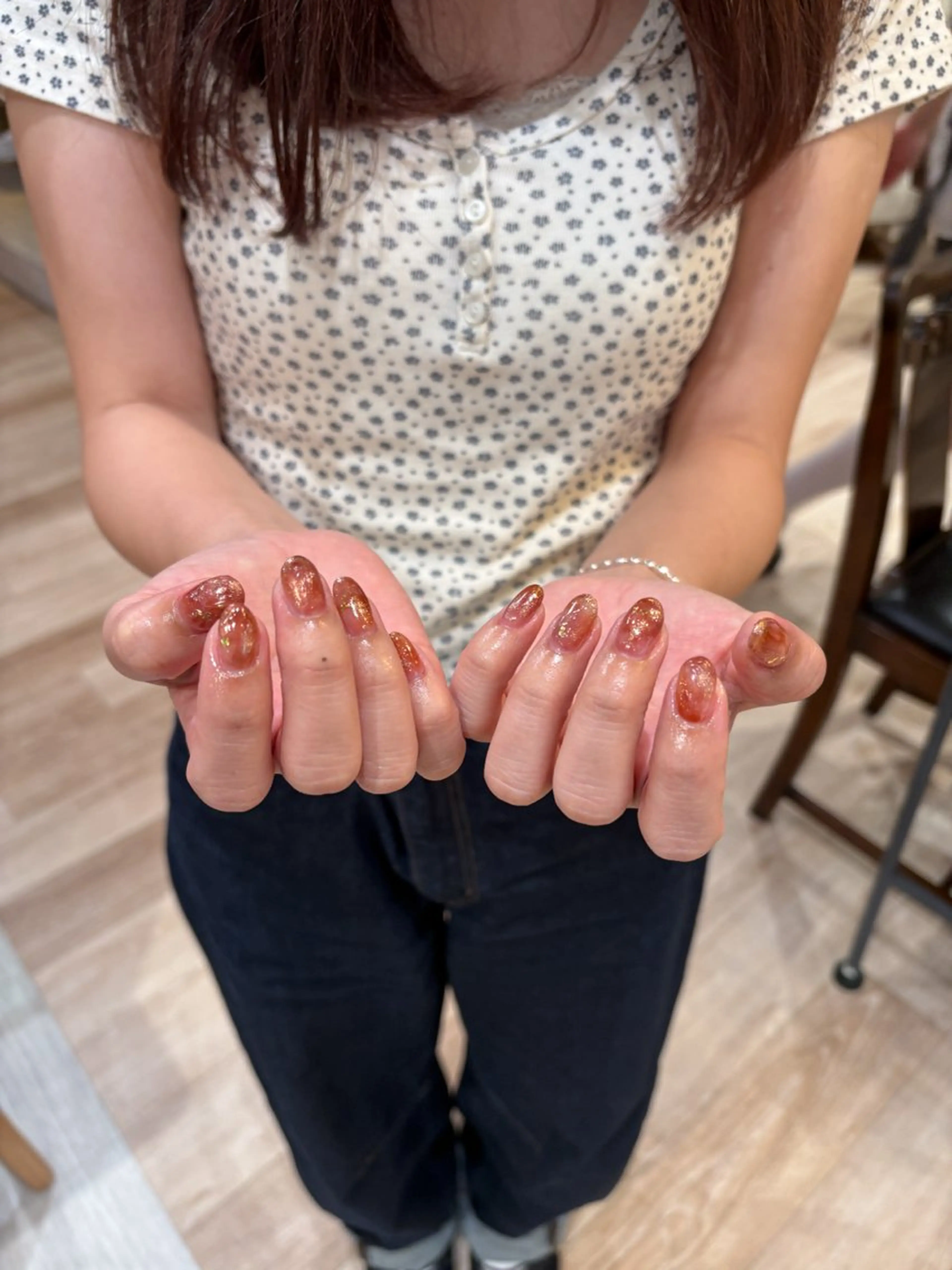 ネイル ハンドネイル cut/nail ▫️イチカ🌻のネイルデザイン