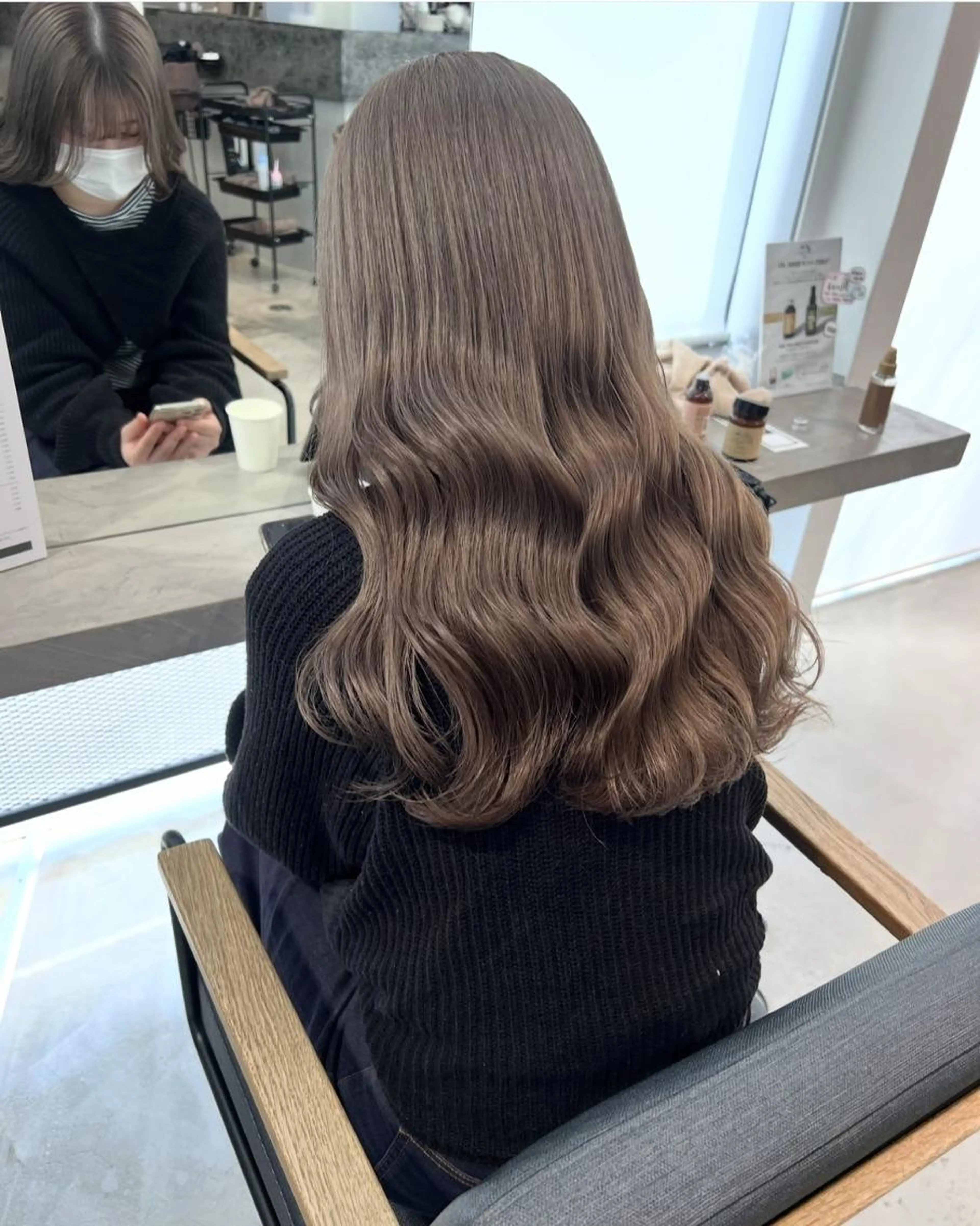 ✂️似合わせカット+小手巻き風デジタルパーマ☁️の写真