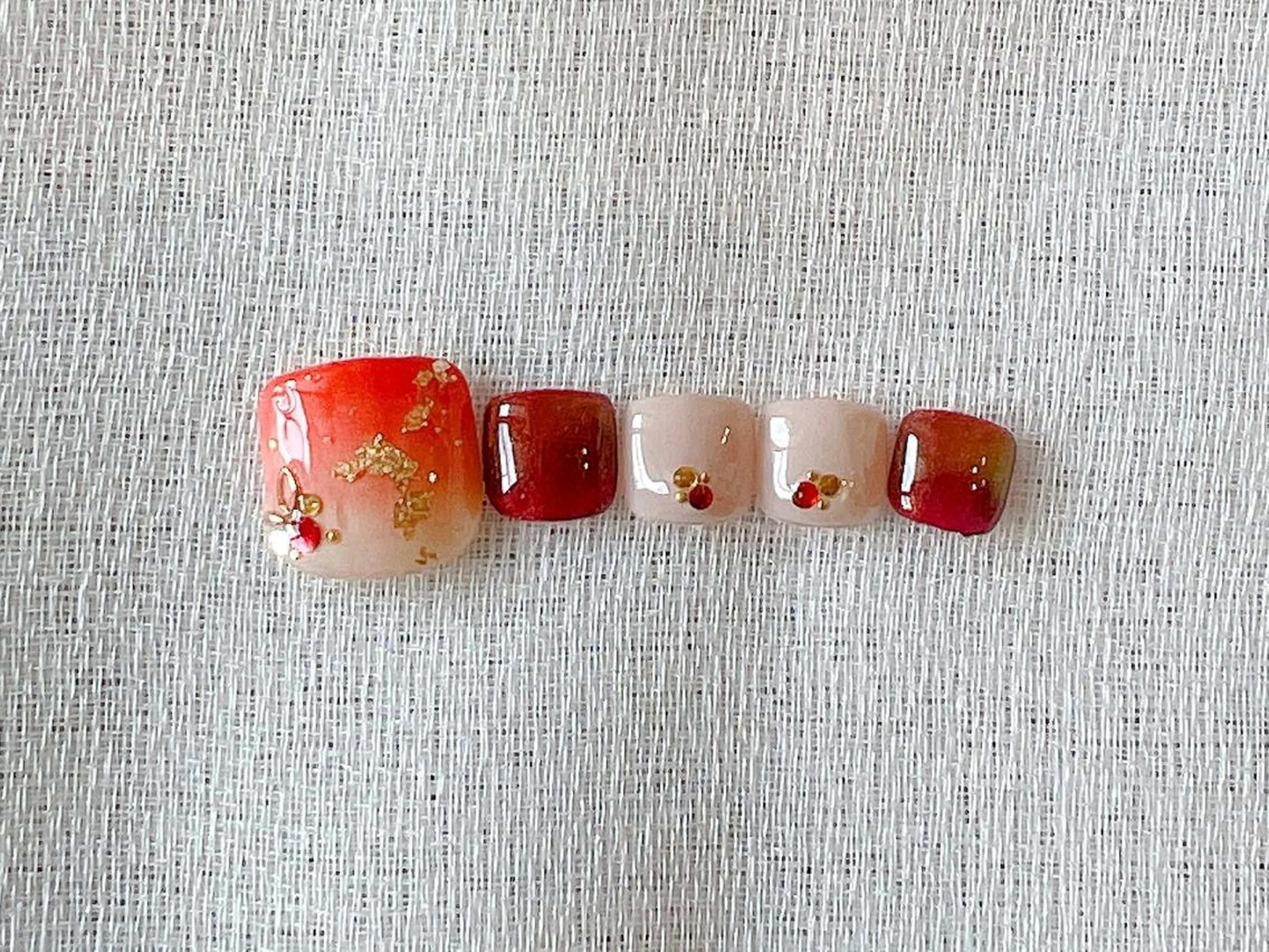 ネイル フットネイル Ribbon 佐野店のネイルデザイン