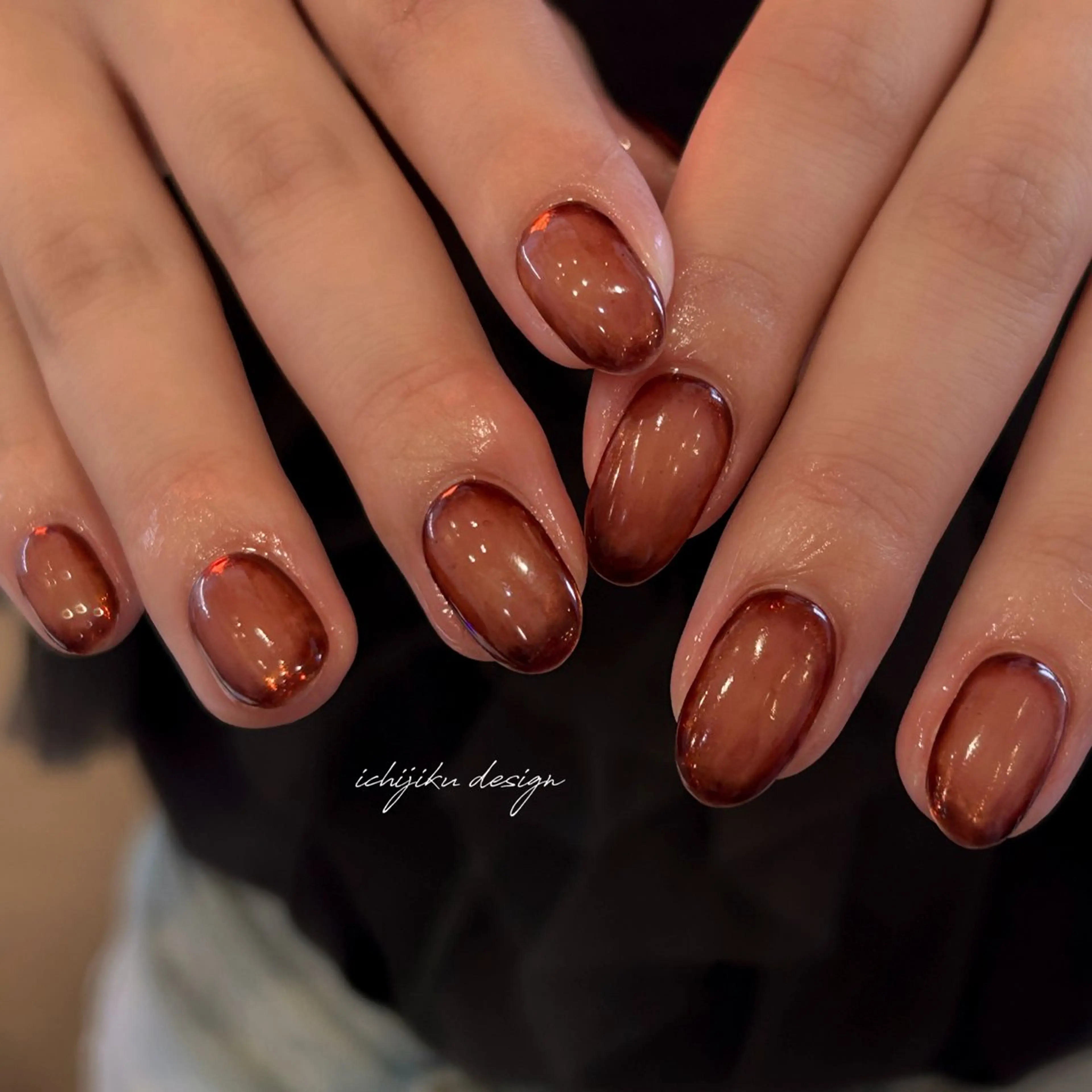 ネイル ボルドー 冬ネイル ハンドネイル hair  MILE.所属・MILE. mukonosouのネイルデザイン