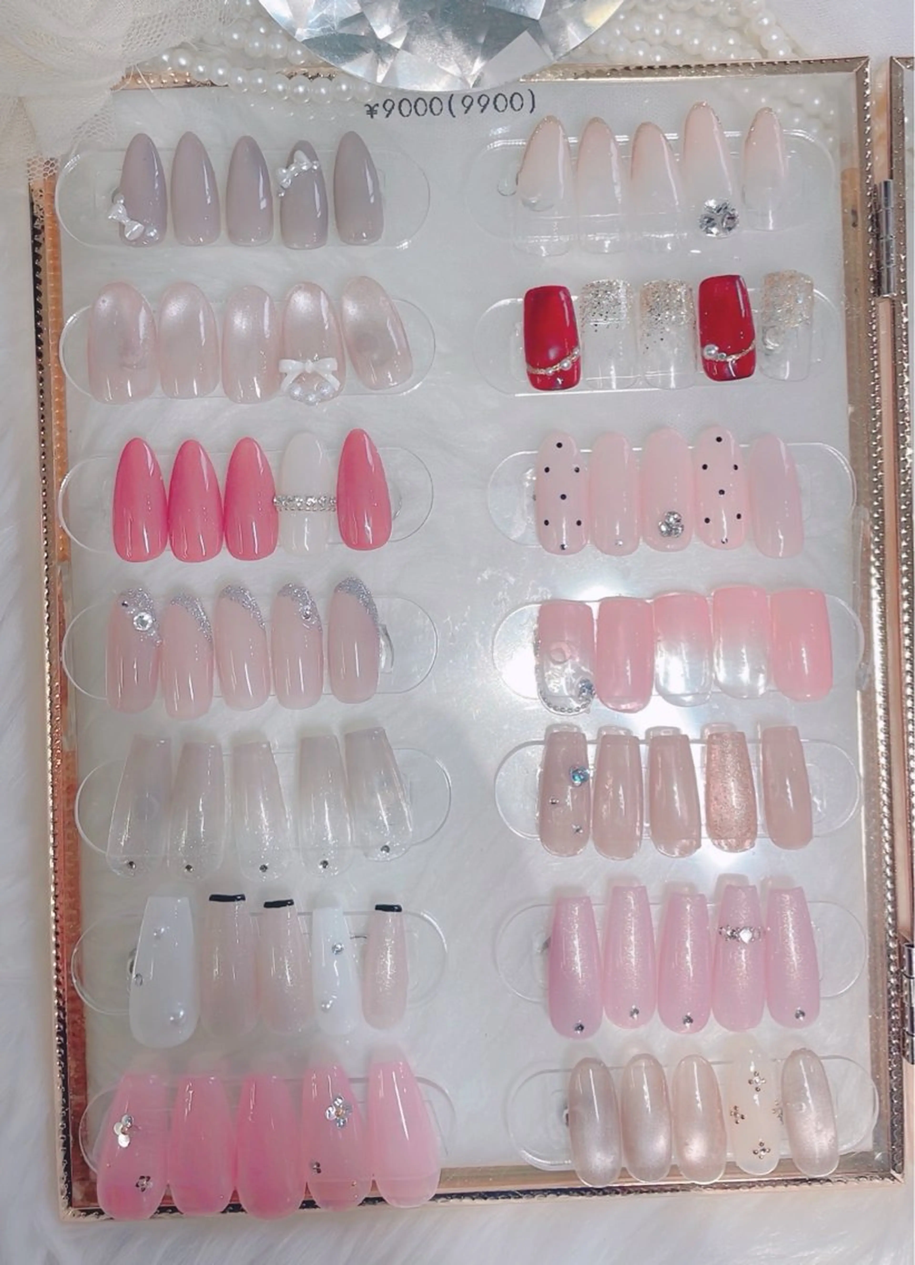 オフ込【💕ハンドネイル💕】 🎀補足の確認お願い致します🙇♂️今月定額デザイン28種類からお選び頂けます🥰の写真