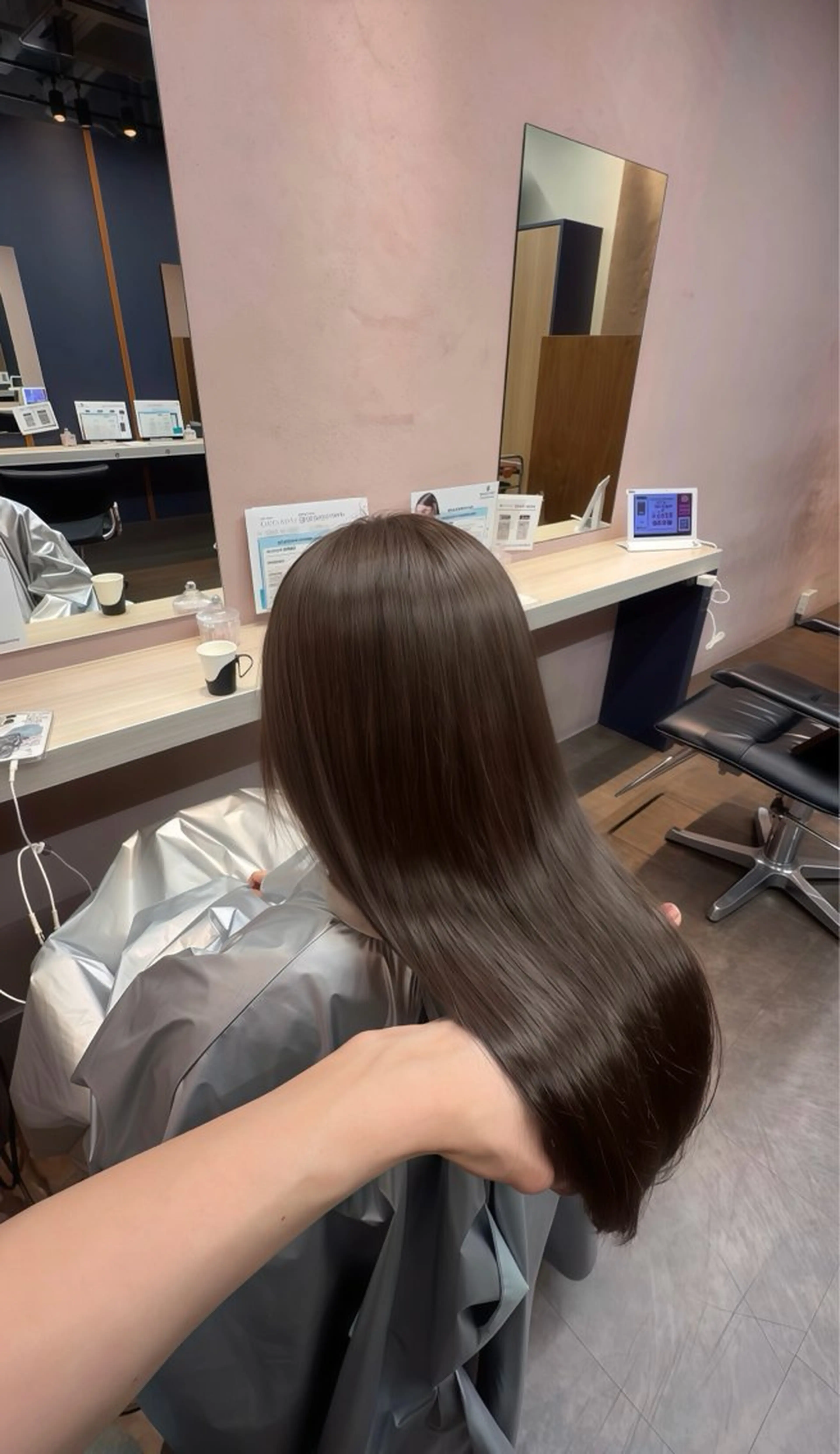 【ブリーチなしでも透明感を❕】カット＋ブリーチなしWカラー＋ベースTrの写真